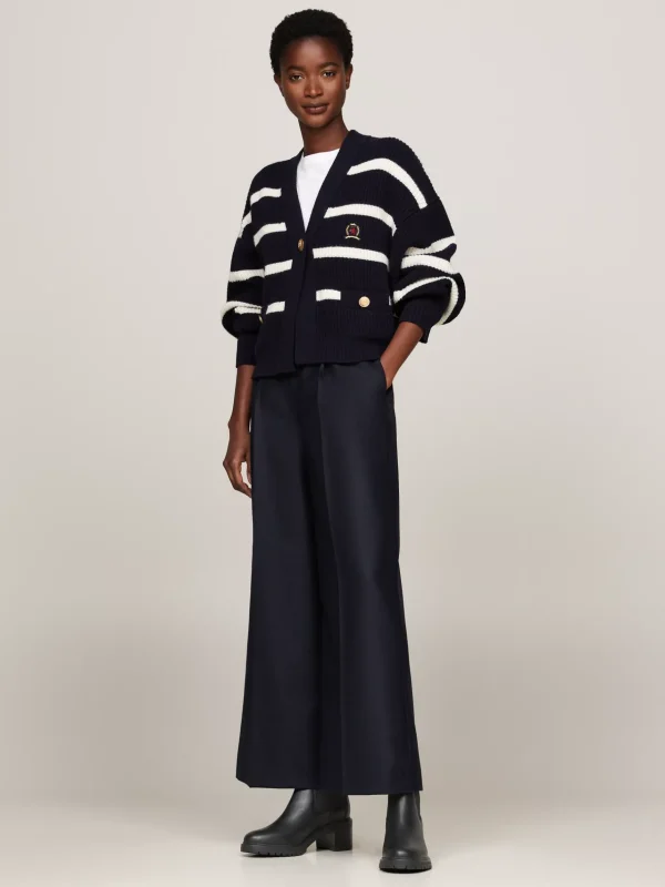 Tommy Hilfiger Chelsea-Boot aus Leder mit Flag aus Emaille BLACK Discount