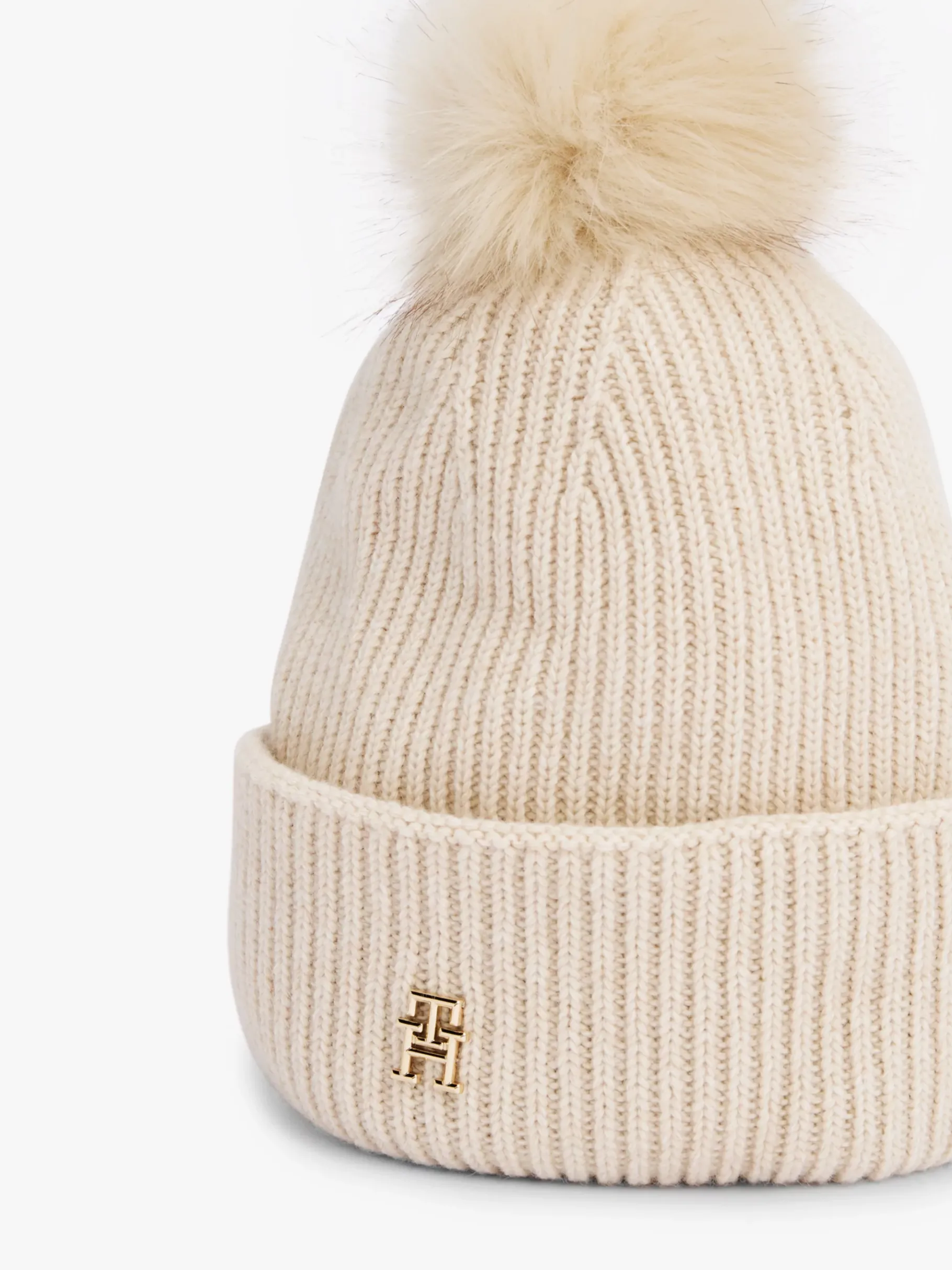 Tommy Hilfiger Chic Bommel-Beanie SUGARCANE Best