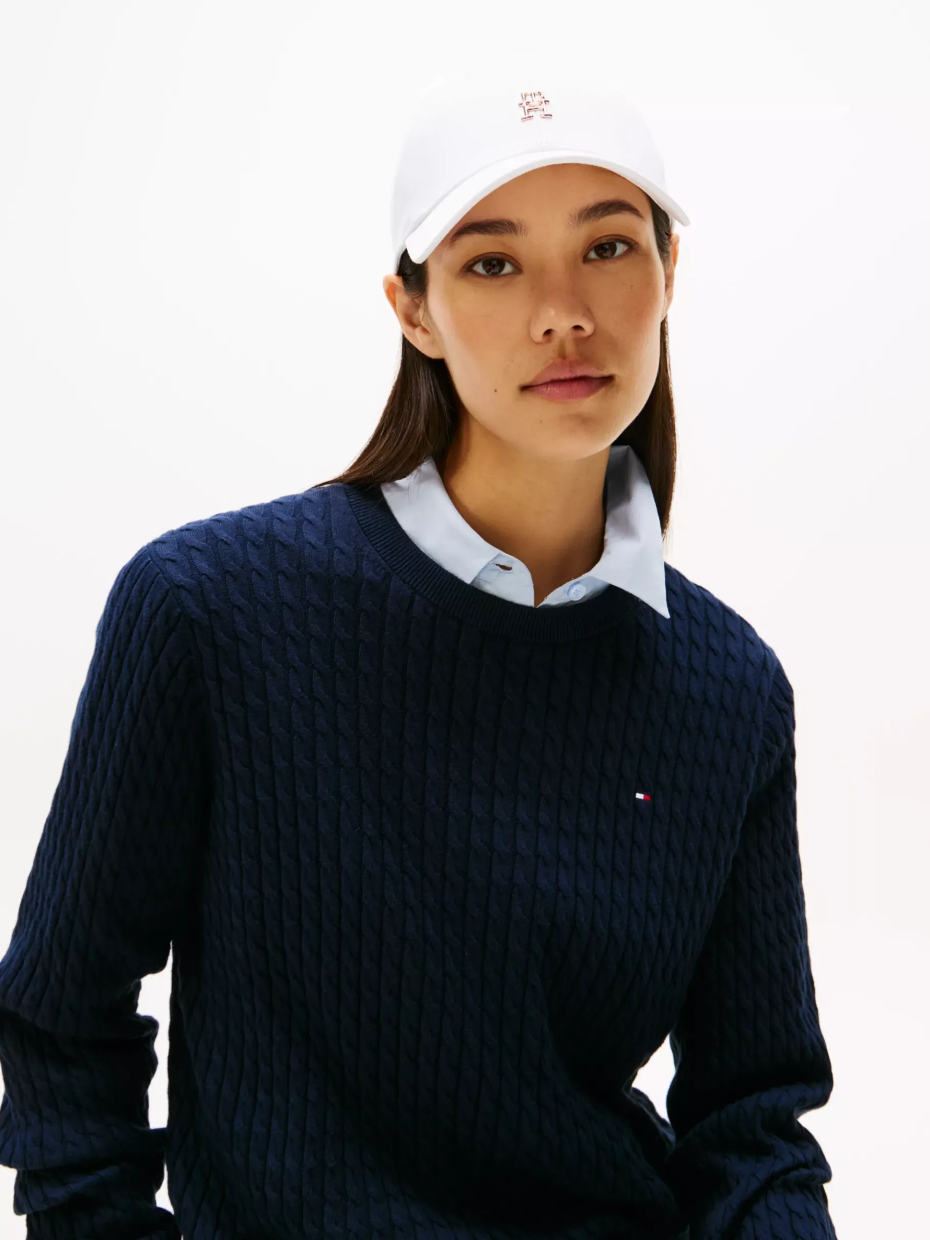 Tommy Hilfiger Chic 6-Panel-Cap OPTIC WHITE Hot