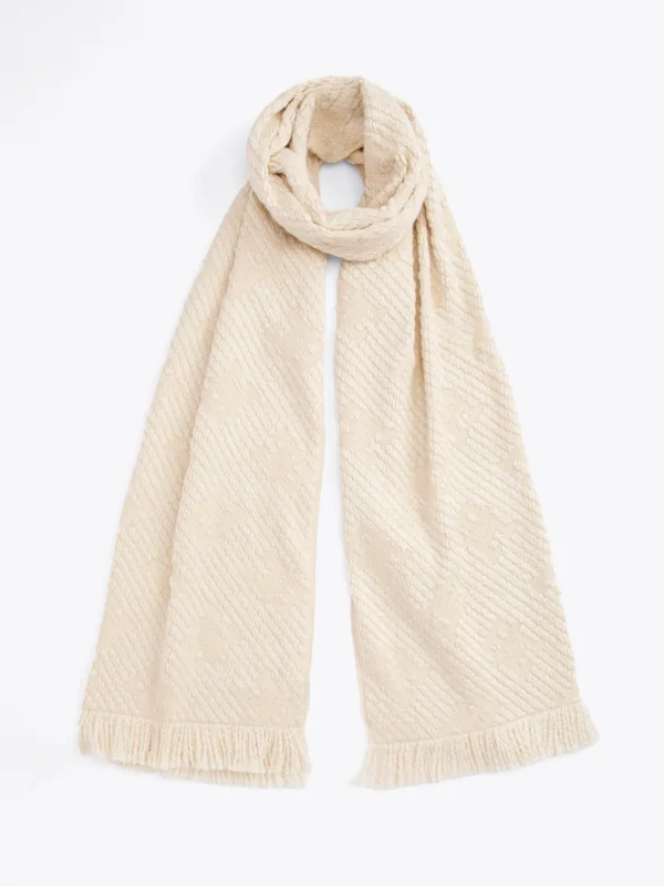 Tommy Hilfiger Chic Schal aus Wollmix SUGARCANE New