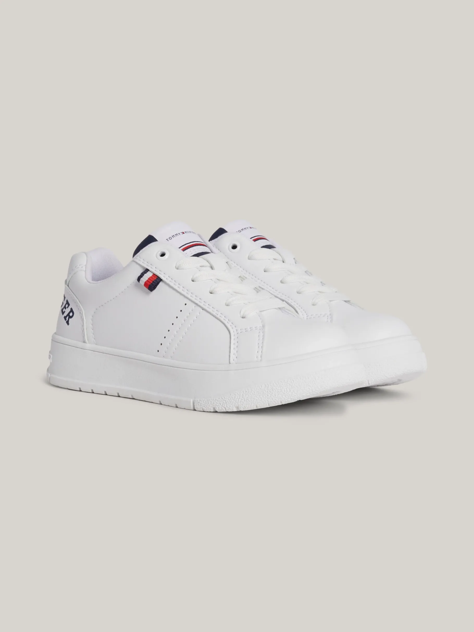 Tommy Hilfiger Chunky Sneaker mit Logo WHITE / BLUE Flash Sale