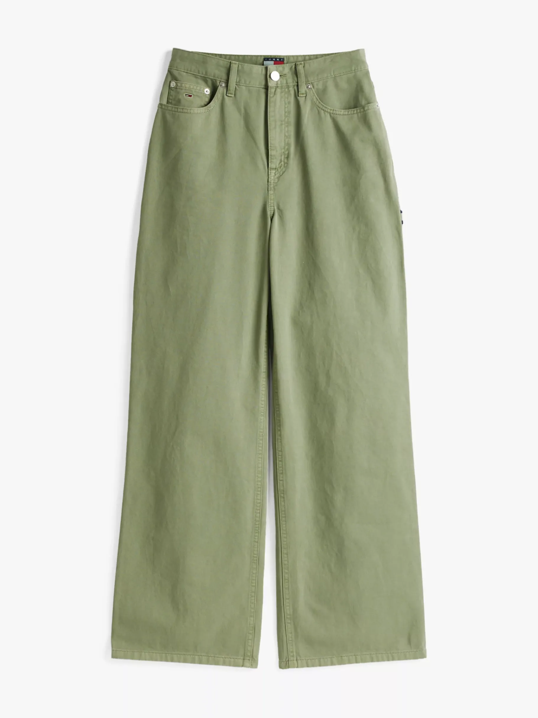 Tommy Hilfiger Claire Carpenter-Hose mit hohem Bund ARUBA GREEN Store