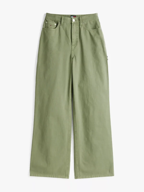 Tommy Hilfiger Claire Carpenter-Hose mit hohem Bund ARUBA GREEN Store