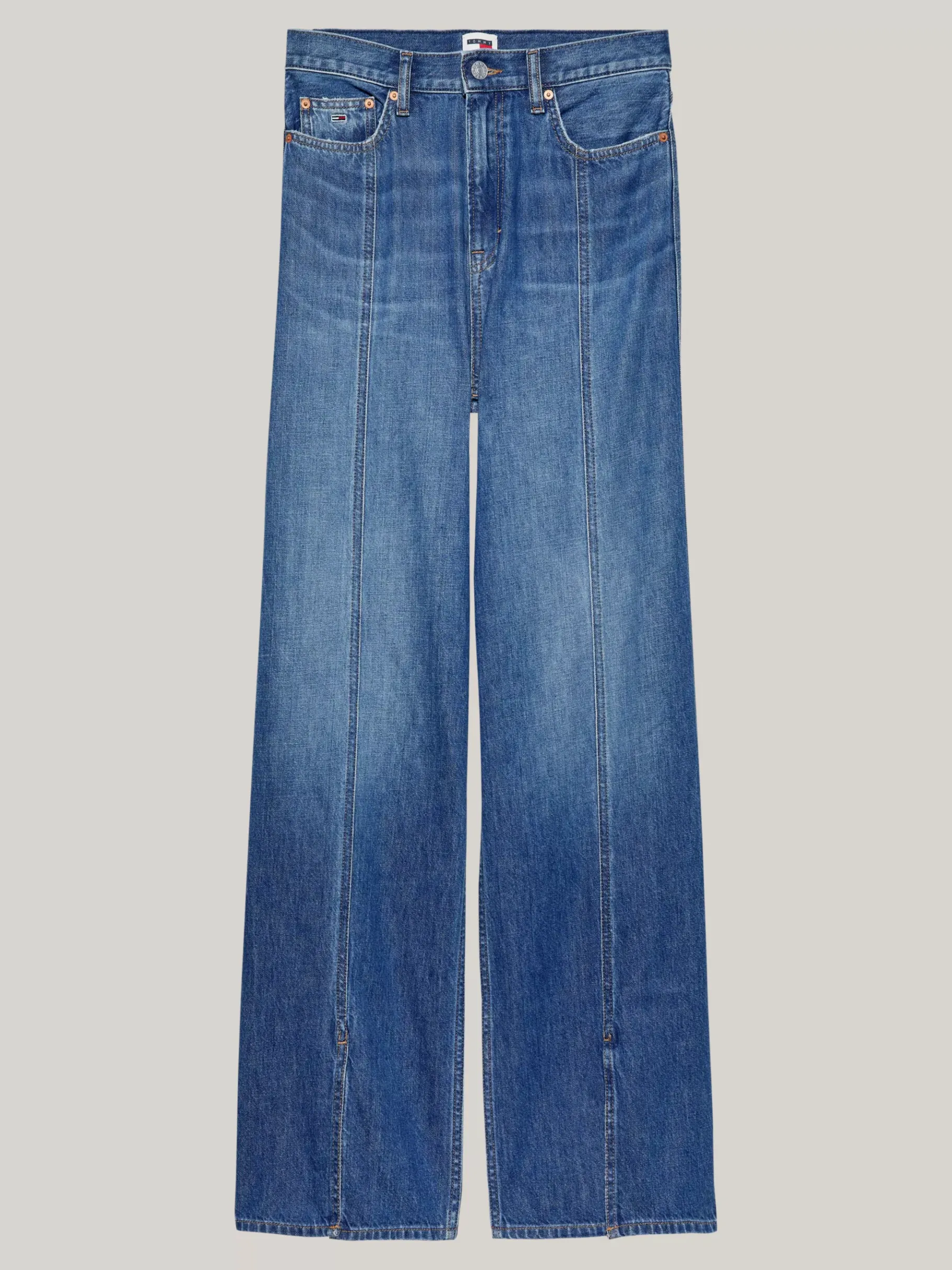 Tommy Hilfiger Claire Jeans mit weitem Bein DENIM MEDIUM Best