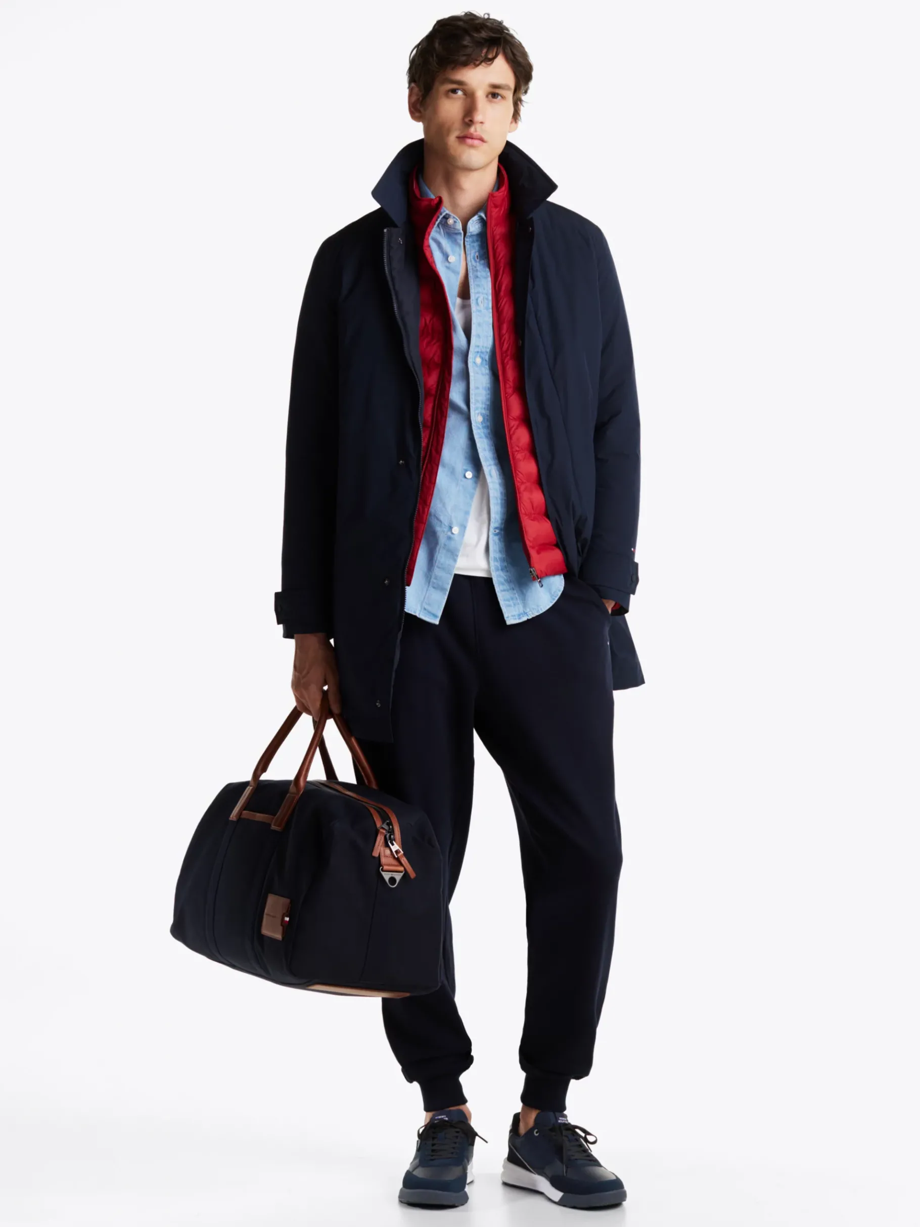 Tommy Hilfiger Classic Sneaker aus Leder DESERT SKY Best