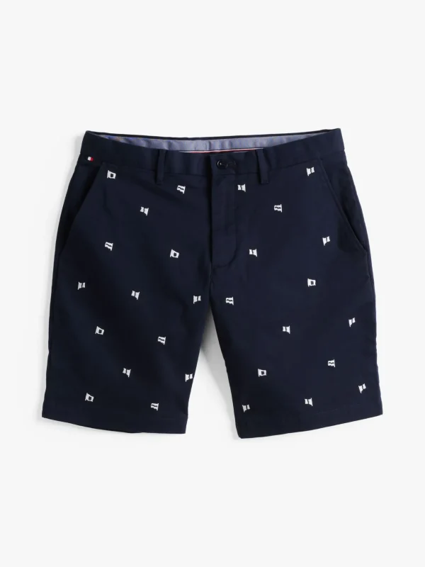 Tommy Hilfiger 1985 Collection Brooklyn Slim Fit Chino-Shorts DESERT SKY Outlet
