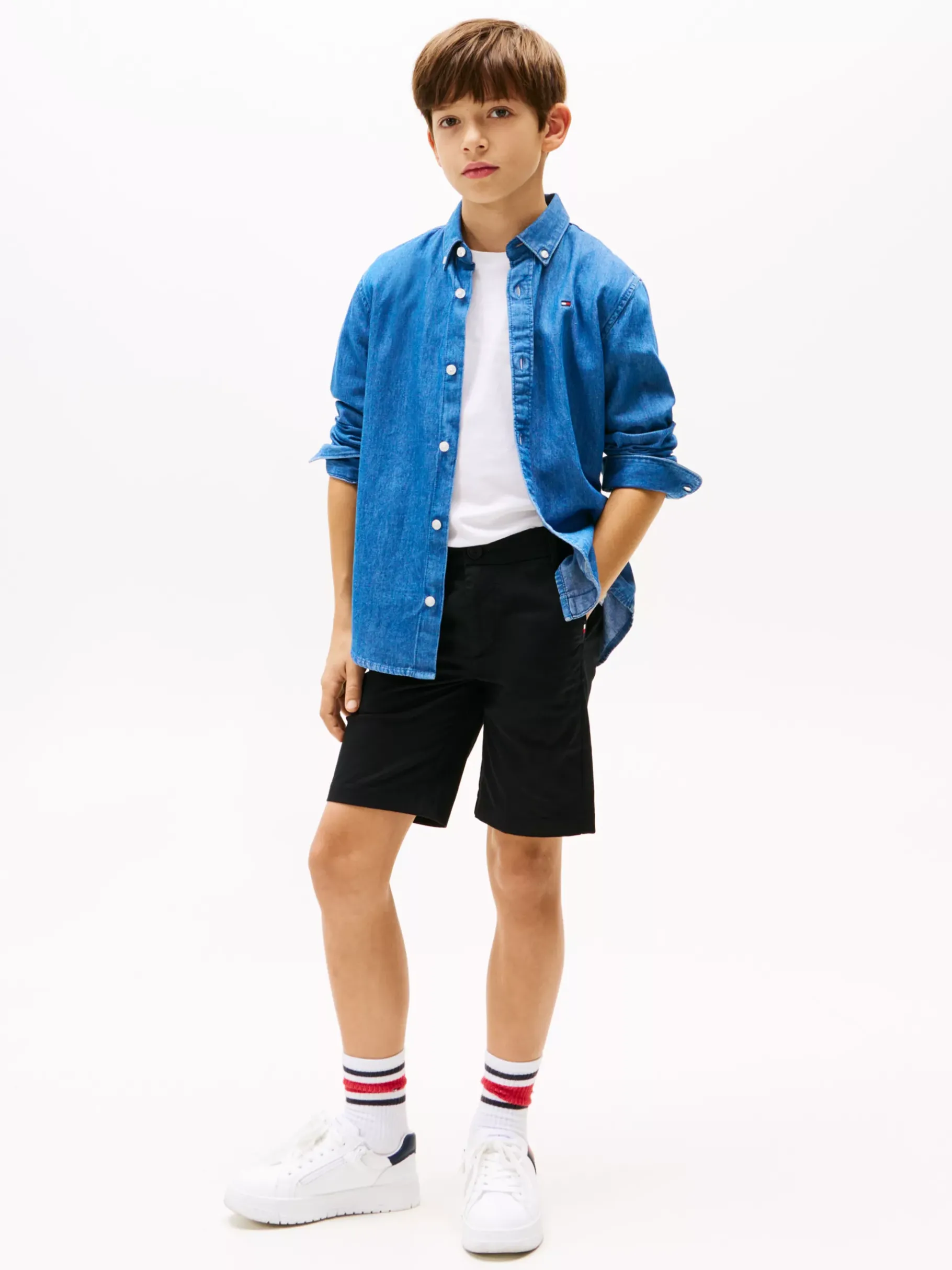 Tommy Hilfiger 1985 Collection Chino-Shorts BLACK Clearance