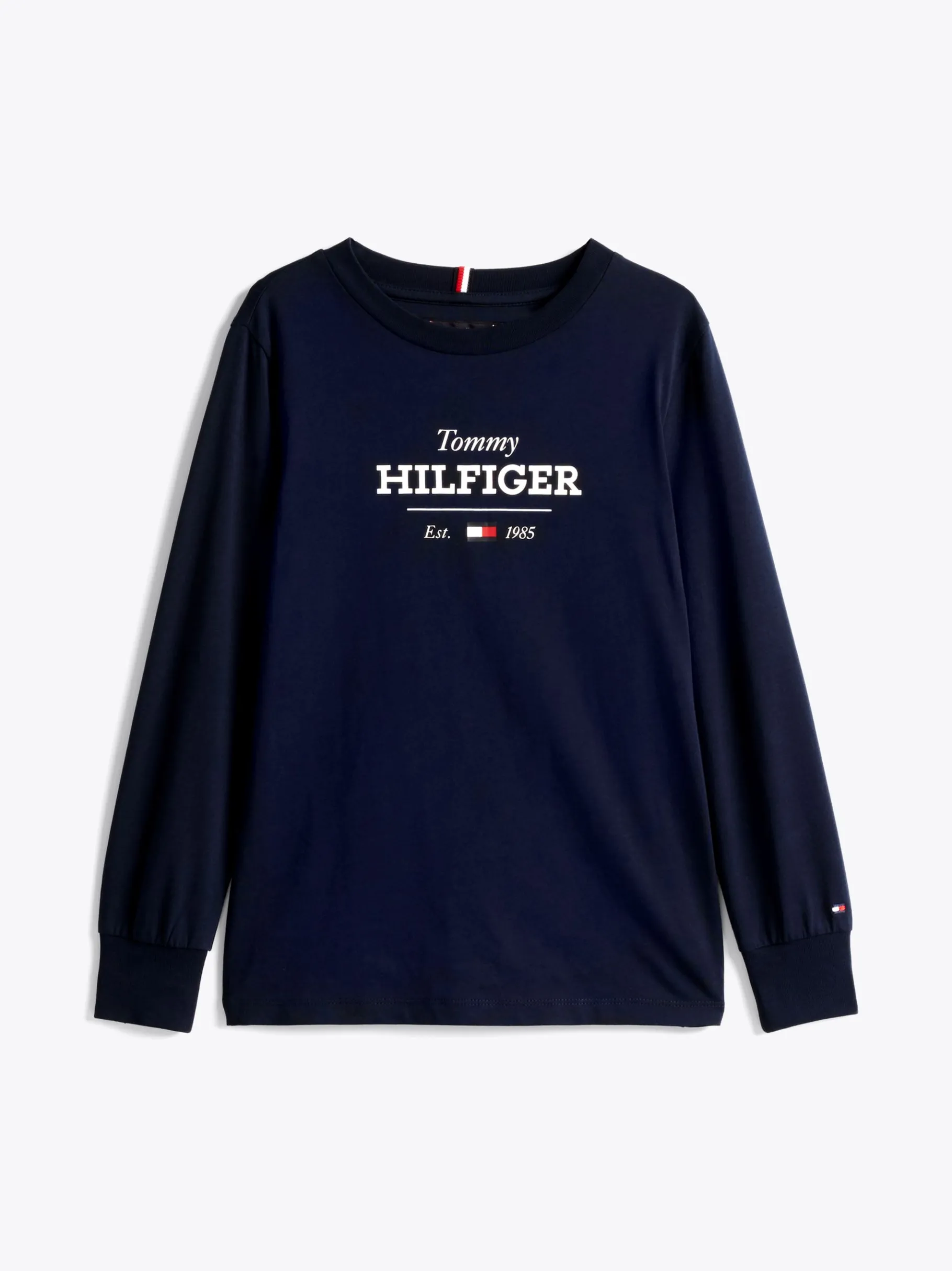Tommy Hilfiger 1985 Collection Langarmshirt DARK NIGHT NAVY Sale