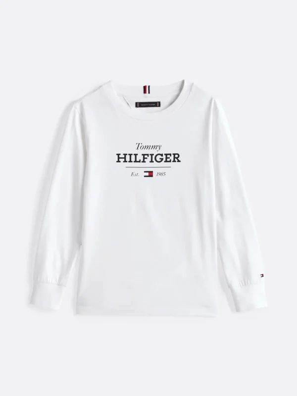 Tommy Hilfiger 1985 Collection Langarmshirt WHITE New
