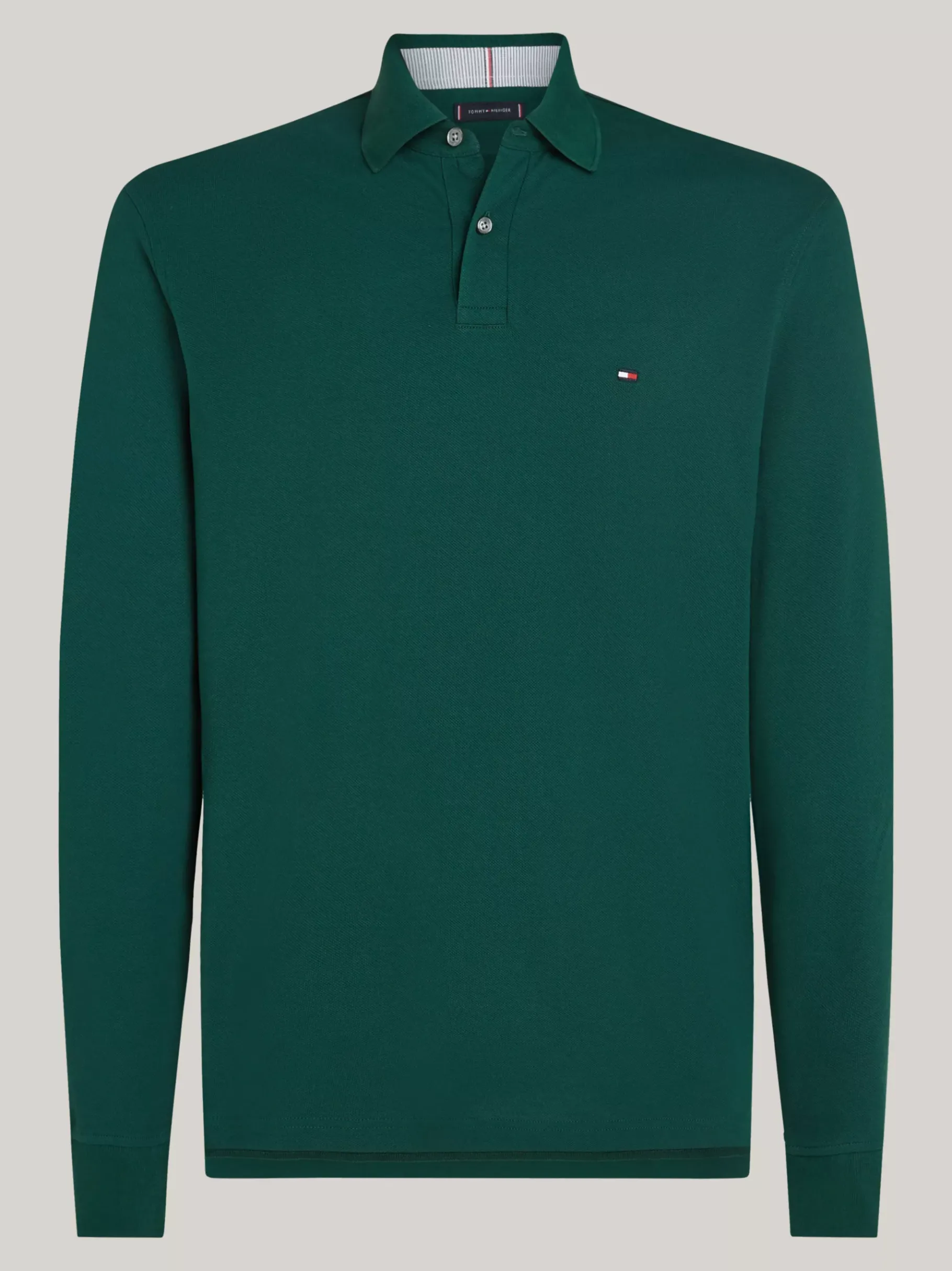Tommy Hilfiger 1985 Collection Regular Fit Langarm-Poloshirt ORNAMENTAL GREEN Discount