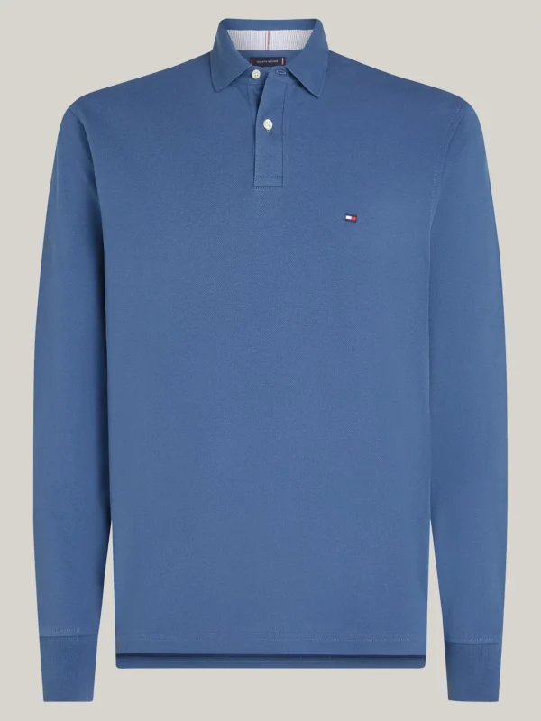 Tommy Hilfiger 1985 Collection Regular Fit Langarm-Poloshirt AEGEAN SEA Outlet