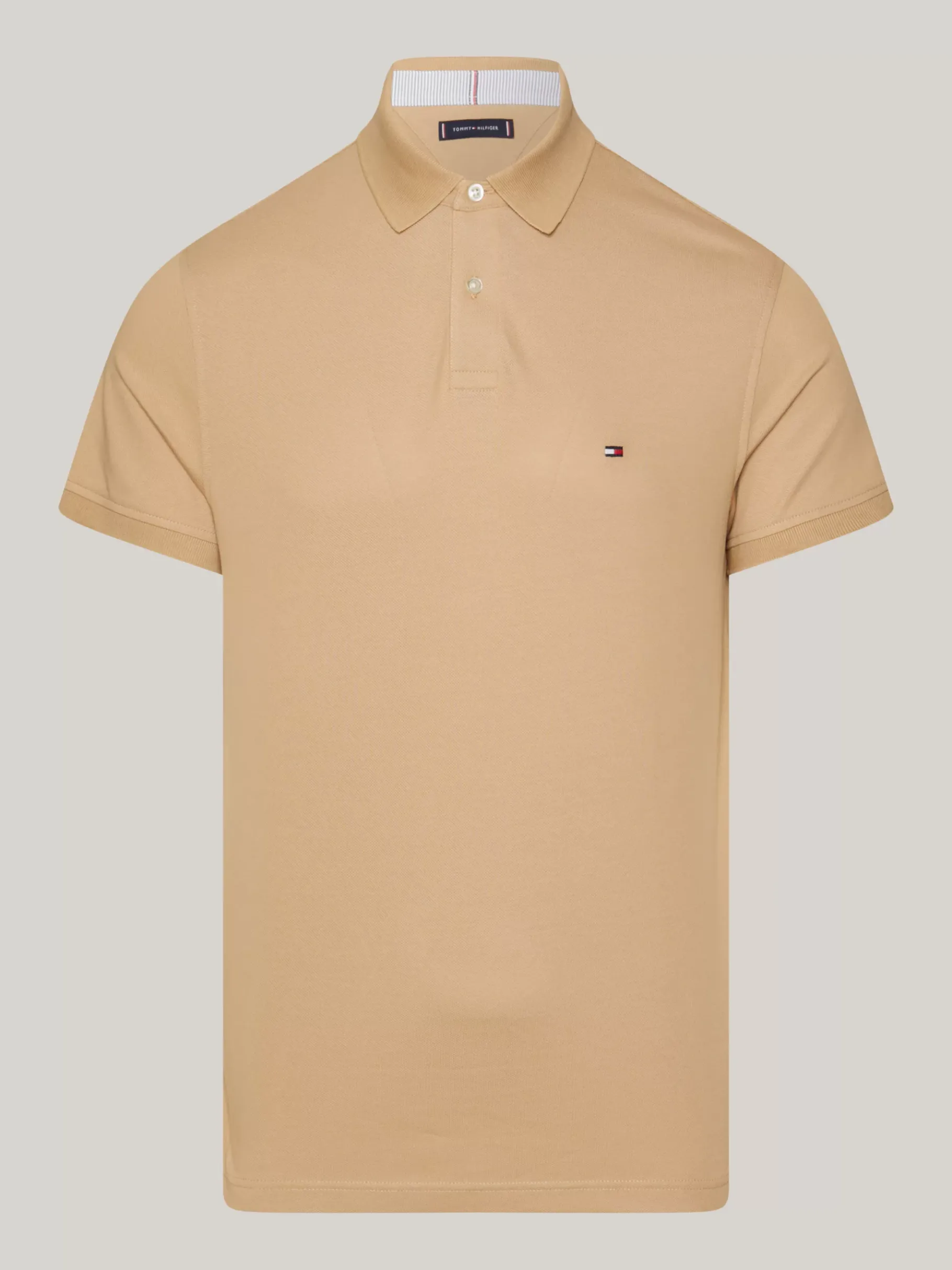 Tommy Hilfiger 1985 Collection Regular Fit Poloshirt CLASSIC KHAKI Flash Sale