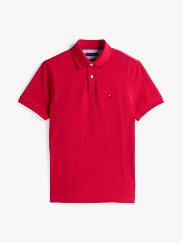 Tommy Hilfiger 1985 Collection Regular Fit Poloshirt MEDIUM RED Fashion