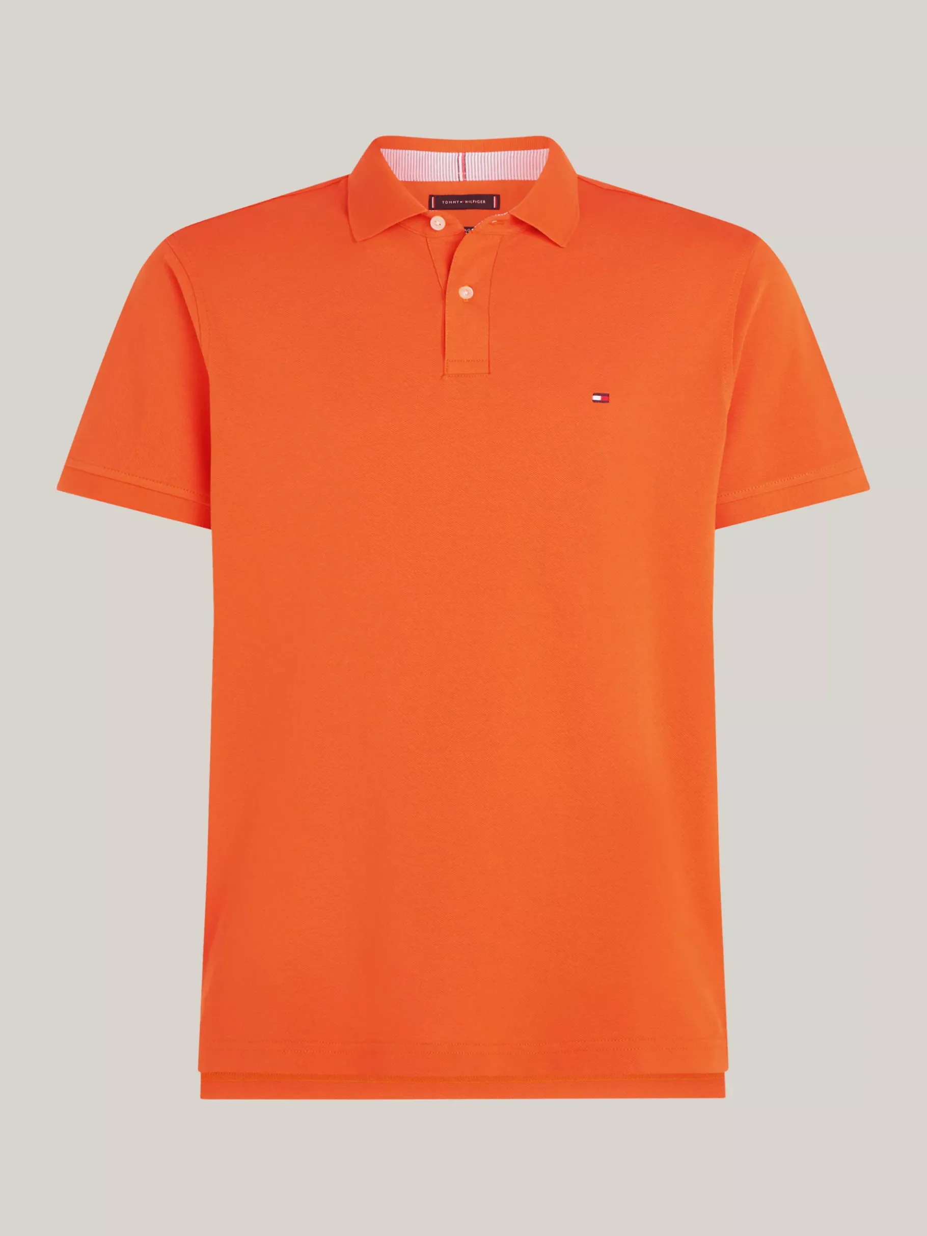 Tommy Hilfiger 1985 Collection Regular Fit Poloshirt BONFIRE ORANGE Store