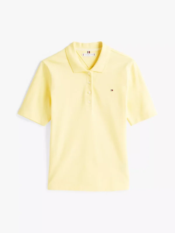 Tommy Hilfiger 1985 Collection Regular Fit Poloshirt CITRONELLA Fashion