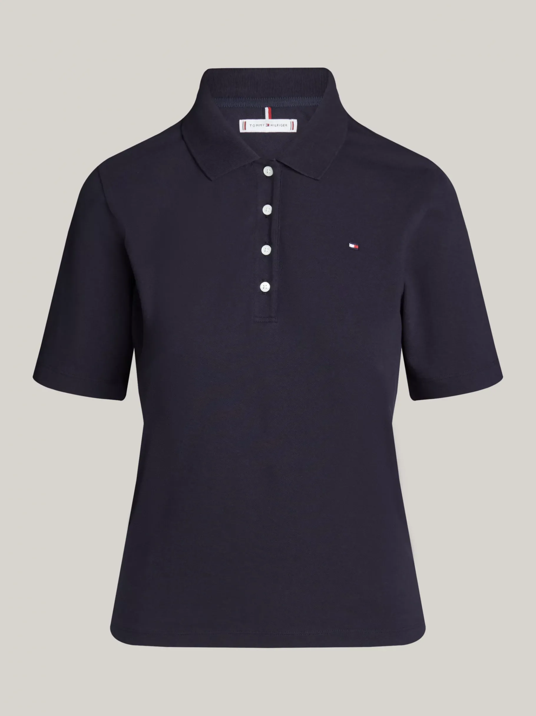 Tommy Hilfiger 1985 Collection Regular Fit Poloshirt DESERT SKY Fashion