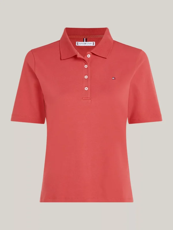 Tommy Hilfiger 1985 Collection Regular Fit Poloshirt TERRA RED Sale
