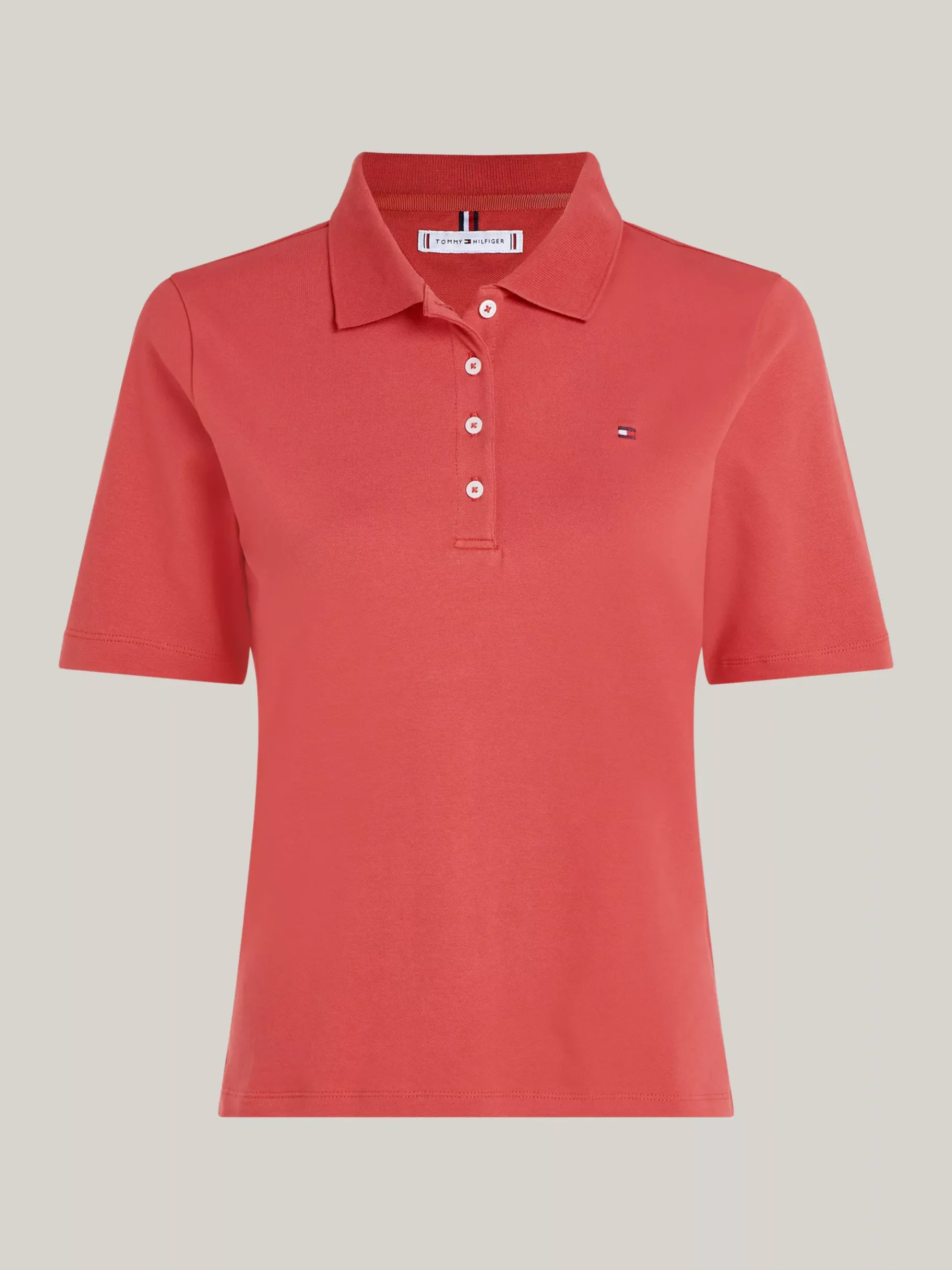 Tommy Hilfiger 1985 Collection Regular Fit Poloshirt TERRA RED Sale