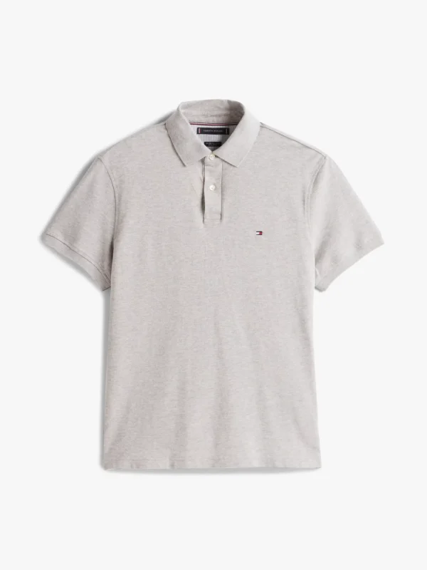 Tommy Hilfiger 1985 Collection Regular Fit Poloshirt LIGHT GREY HEATHER Shop