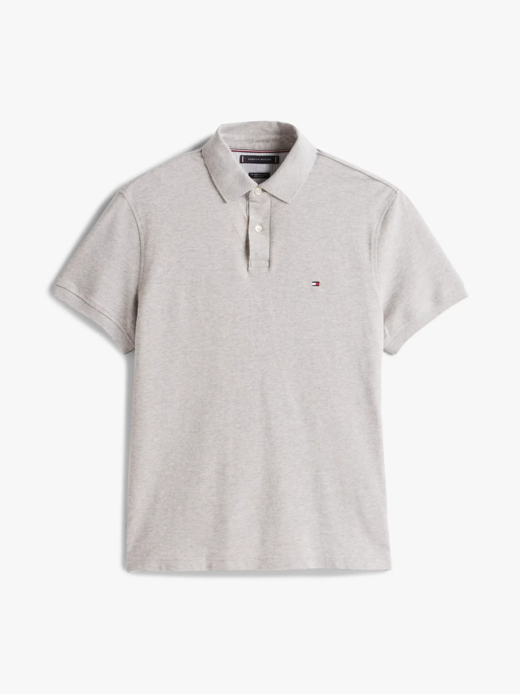 Tommy Hilfiger 1985 Collection Regular Fit Poloshirt LIGHT GREY HEATHER Shop