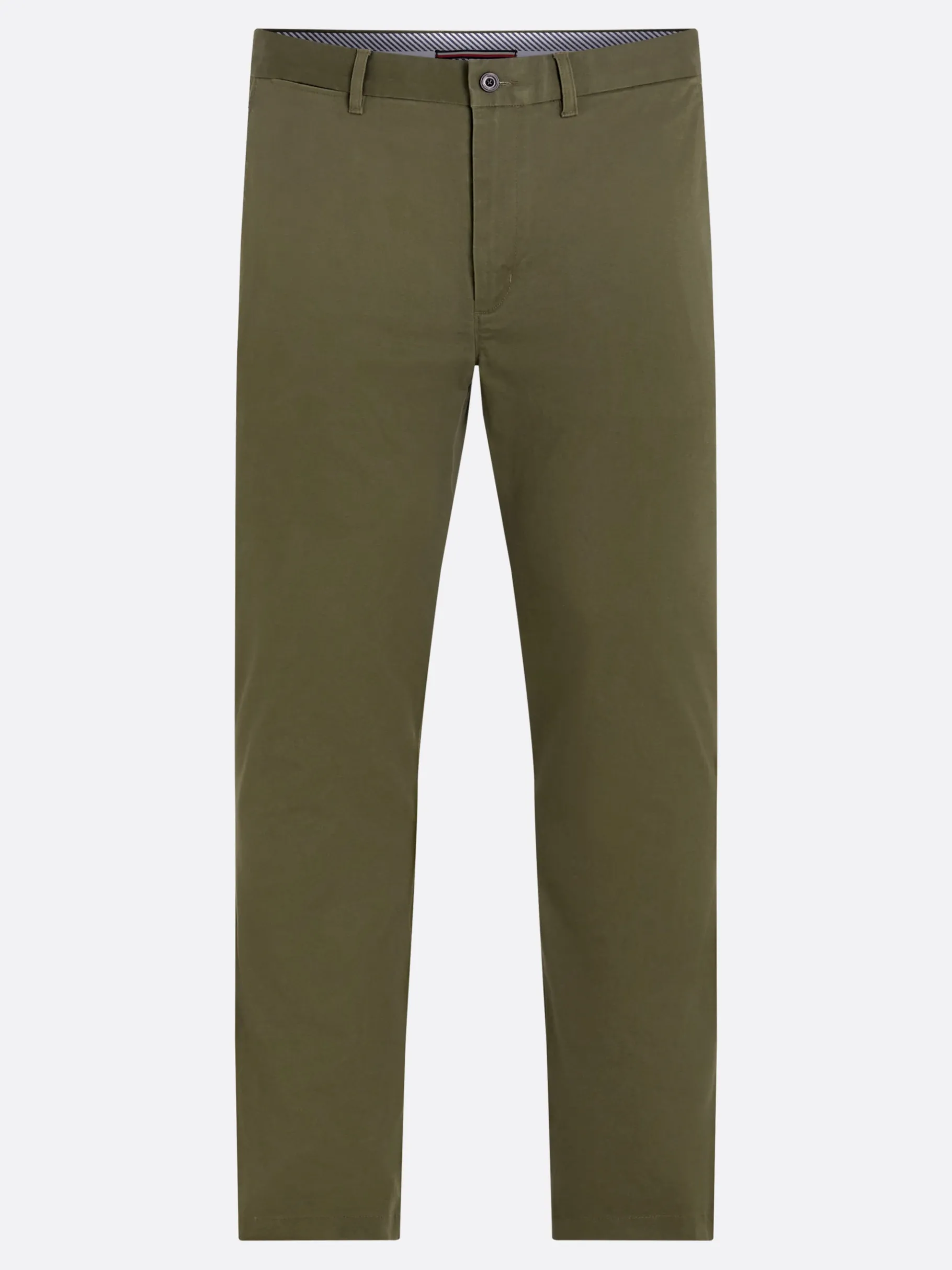 Tommy Hilfiger 1985 Collection Slim Fit Chinos ARMY GREEN Flash Sale