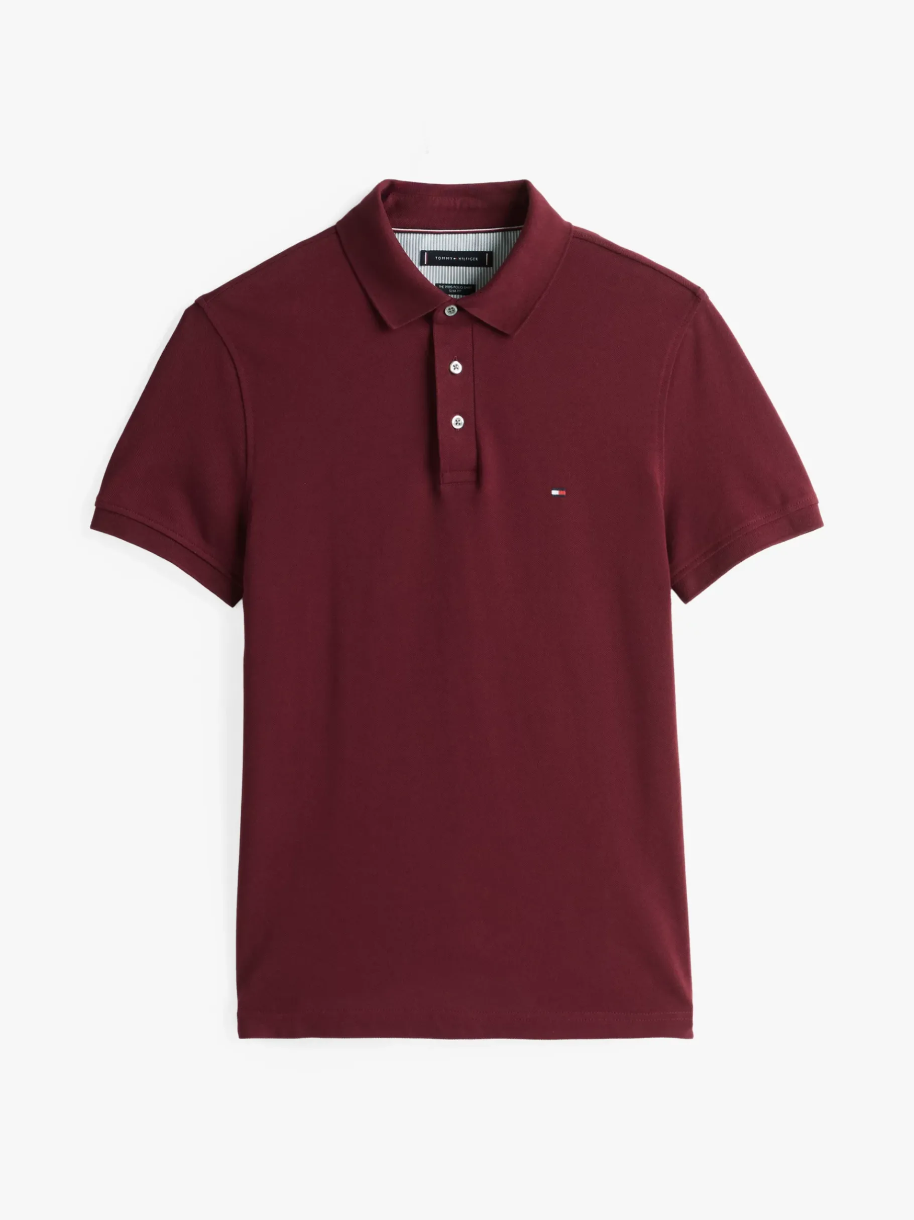 Tommy Hilfiger 1985 Collection Slim Fit Poloshirt DEEP ROUGE Online