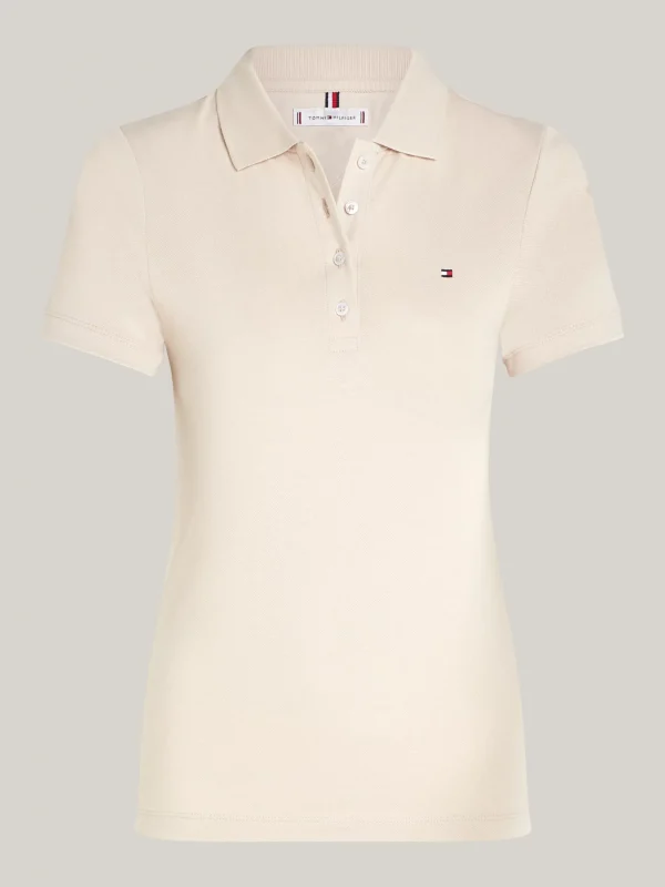 Tommy Hilfiger 1985 Collection Slim Fit Poloshirt CLASSIC BEIGE Best Sale