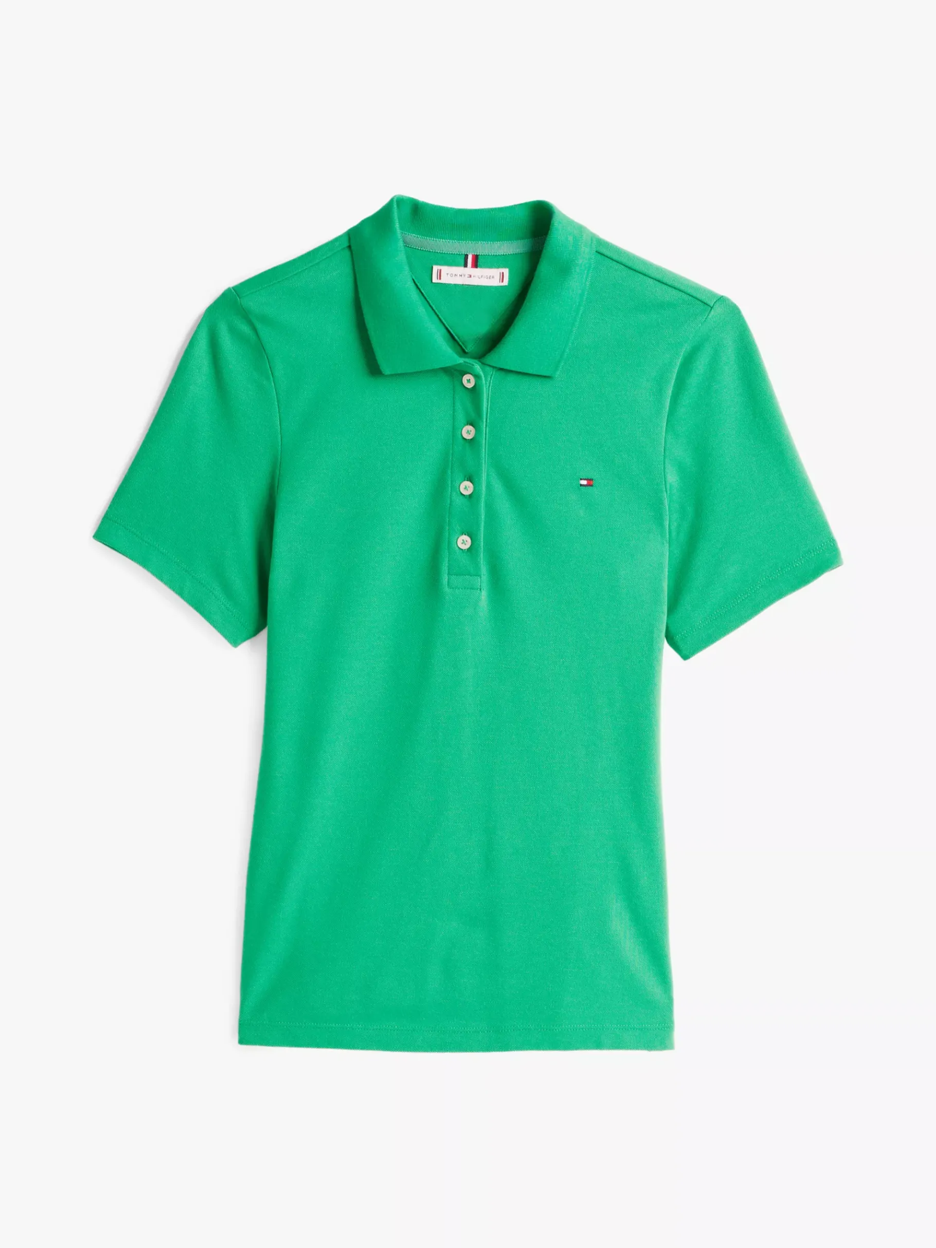 Tommy Hilfiger 1985 Collection Slim Fit Poloshirt RADIANT GREEN Best Sale
