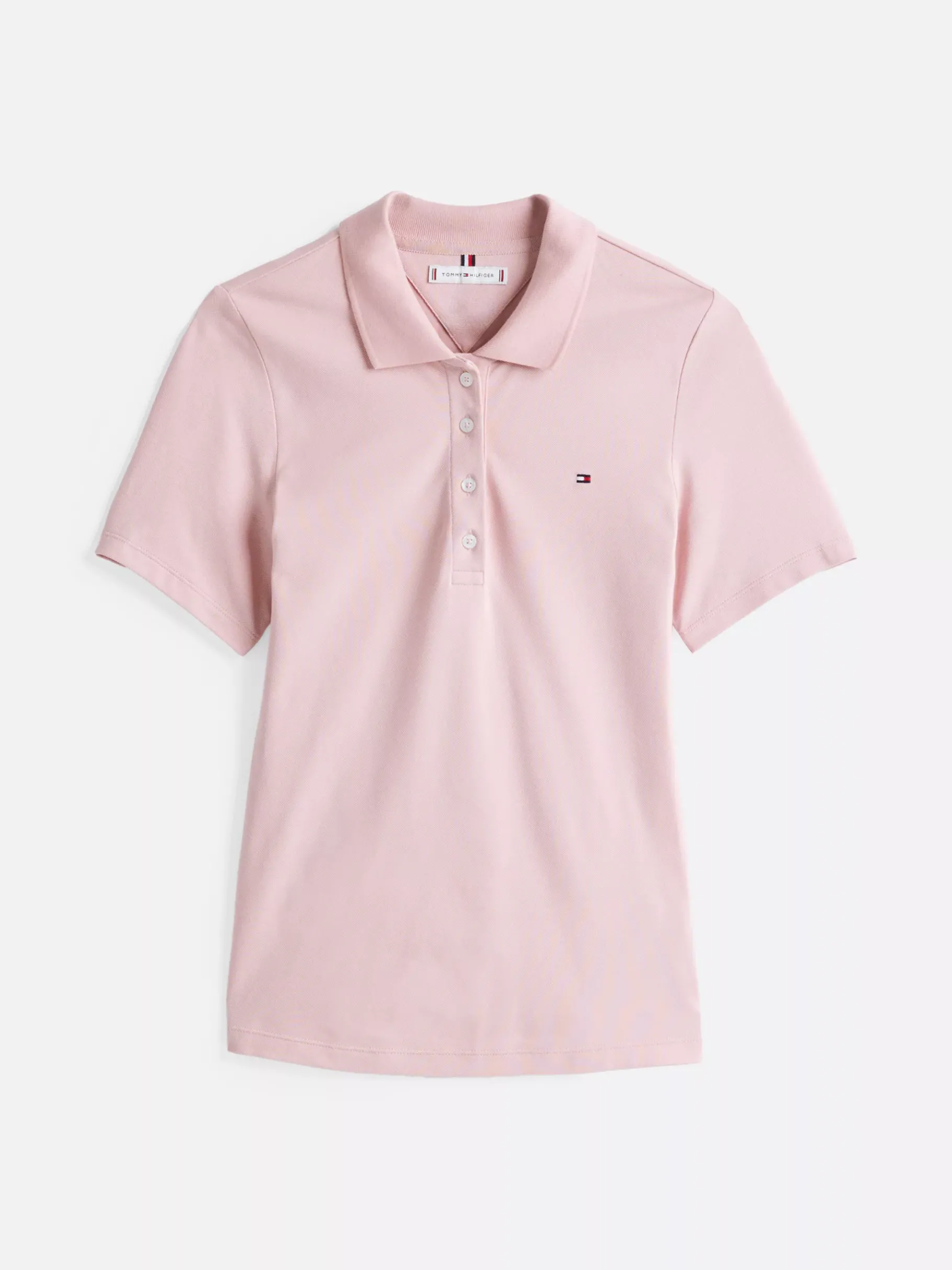 Tommy Hilfiger 1985 Collection Slim Fit Poloshirt FOGGY PINK Hot