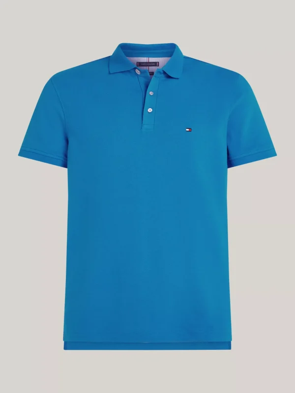 Tommy Hilfiger 1985 Collection Slim Fit Poloshirt VIBRANT INDIGO Outlet