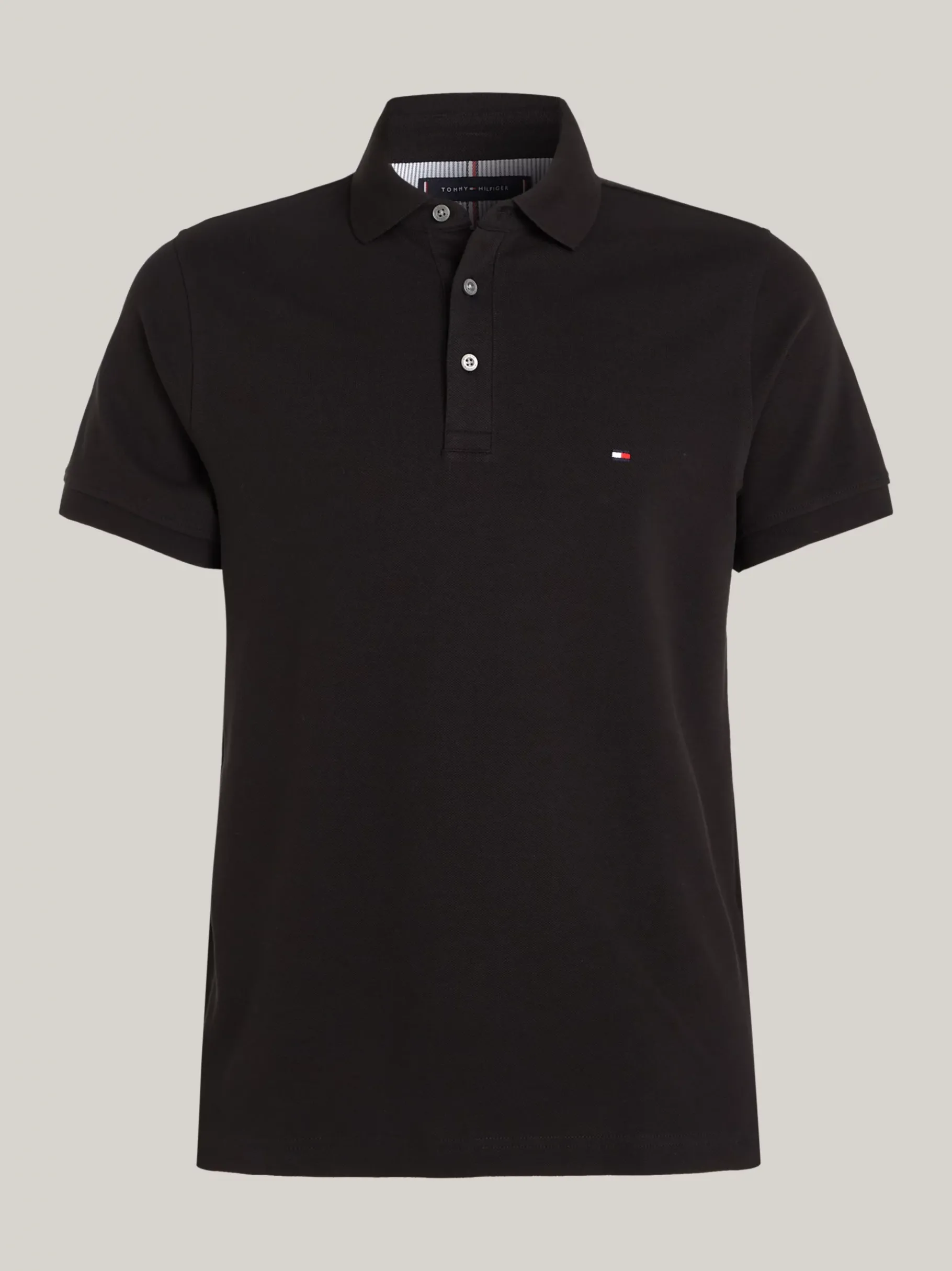 Tommy Hilfiger 1985 Collection Slim Fit Poloshirt BLACK Outlet