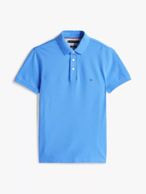 Tommy Hilfiger 1985 Collection Slim Fit Poloshirt BLUE SPELL Hot