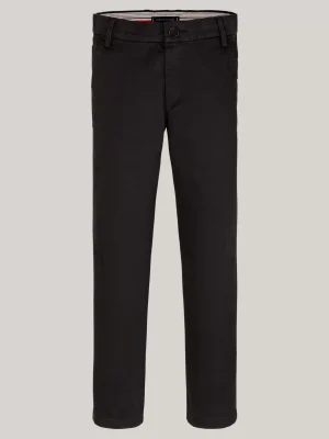 Tommy Hilfiger 1985 Collection Slim Fit Twill-Chinos BLACK Outlet