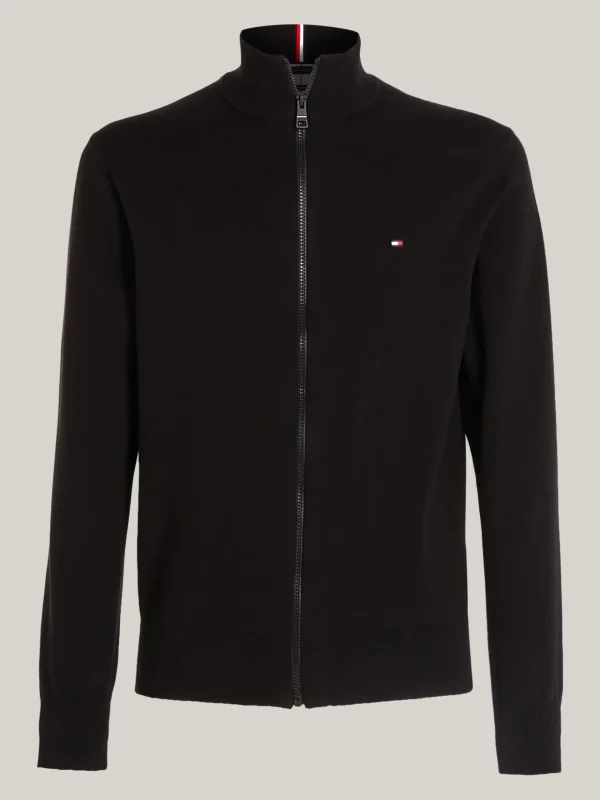 Tommy Hilfiger 1985 Collektion Reißverschluss-Pullover BLACK Store