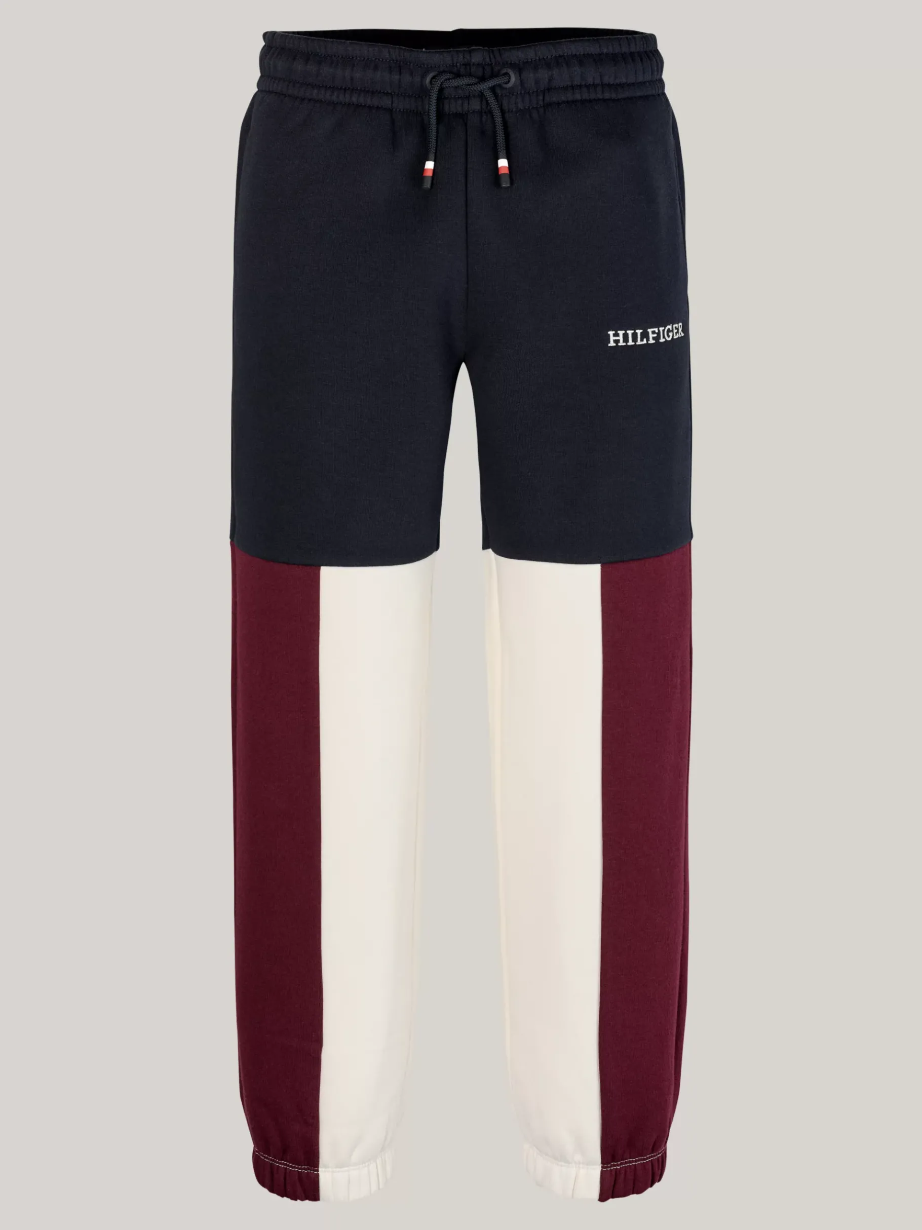Tommy Hilfiger Color Block-Jogginghose mit Bündchen RED WHITE BLUE Sale