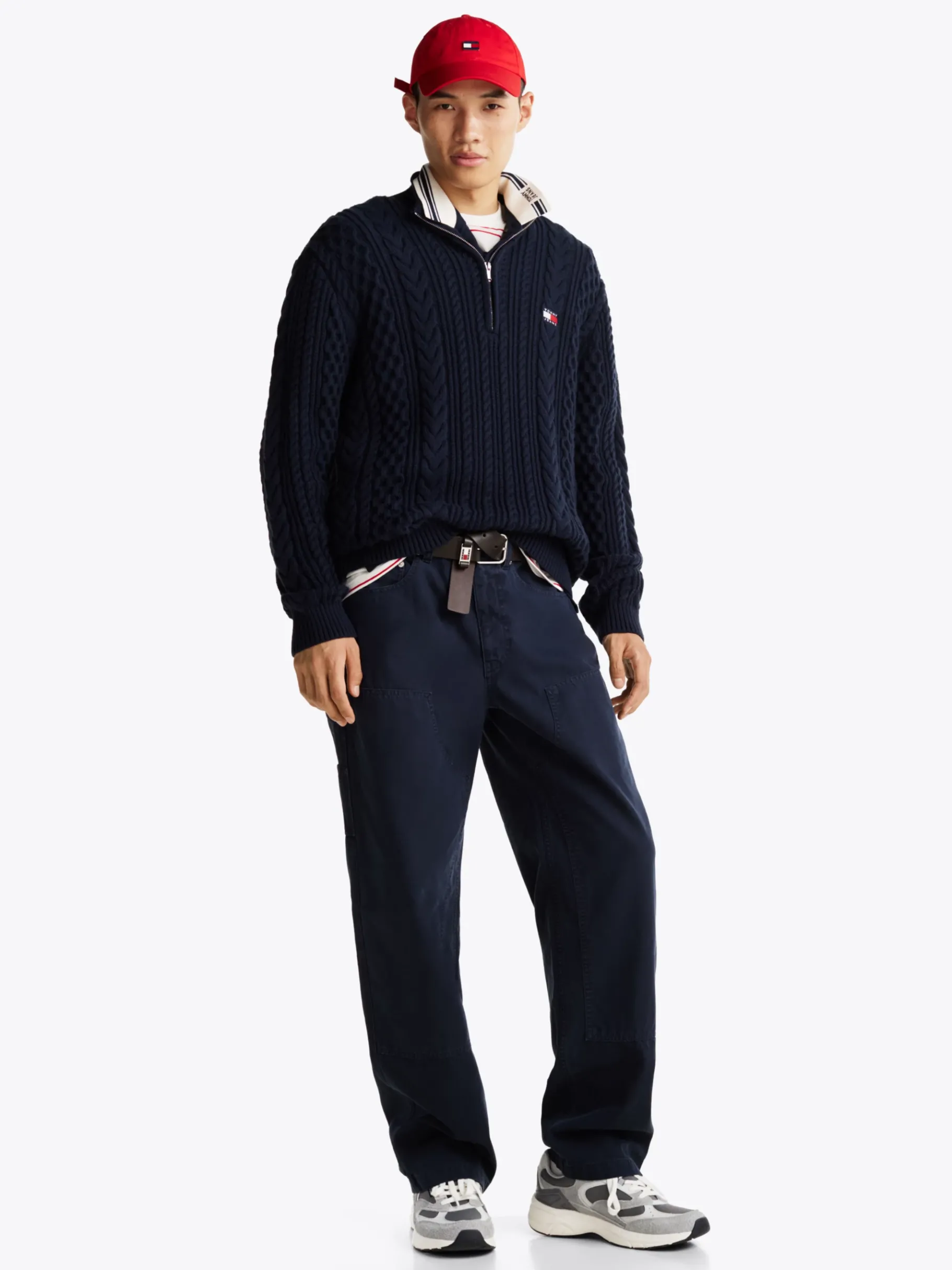 Tommy Hilfiger Color Block-Sneaker aus Wildleder GRANITE ROAD Flash Sale