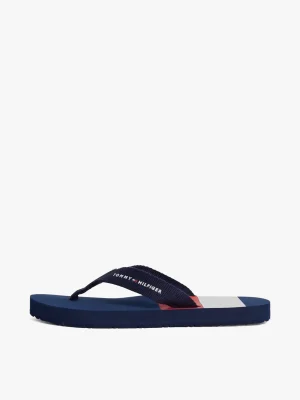 Tommy Hilfiger Color Block-Zehentrenner mit Gurtband BLUE Sale
