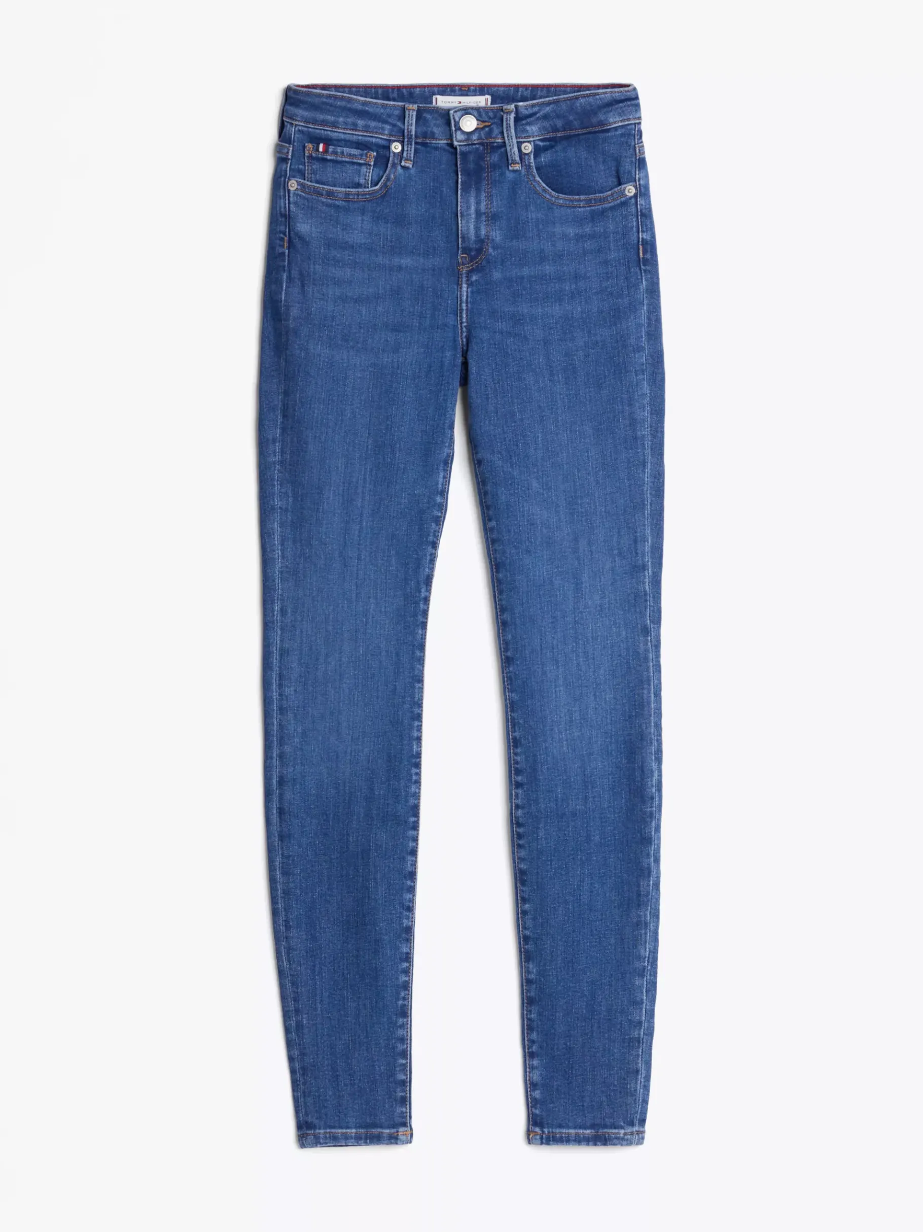 Tommy Hilfiger Como Skinny Jeans mit mittelhohem Bund NOS MID BLUE Shop