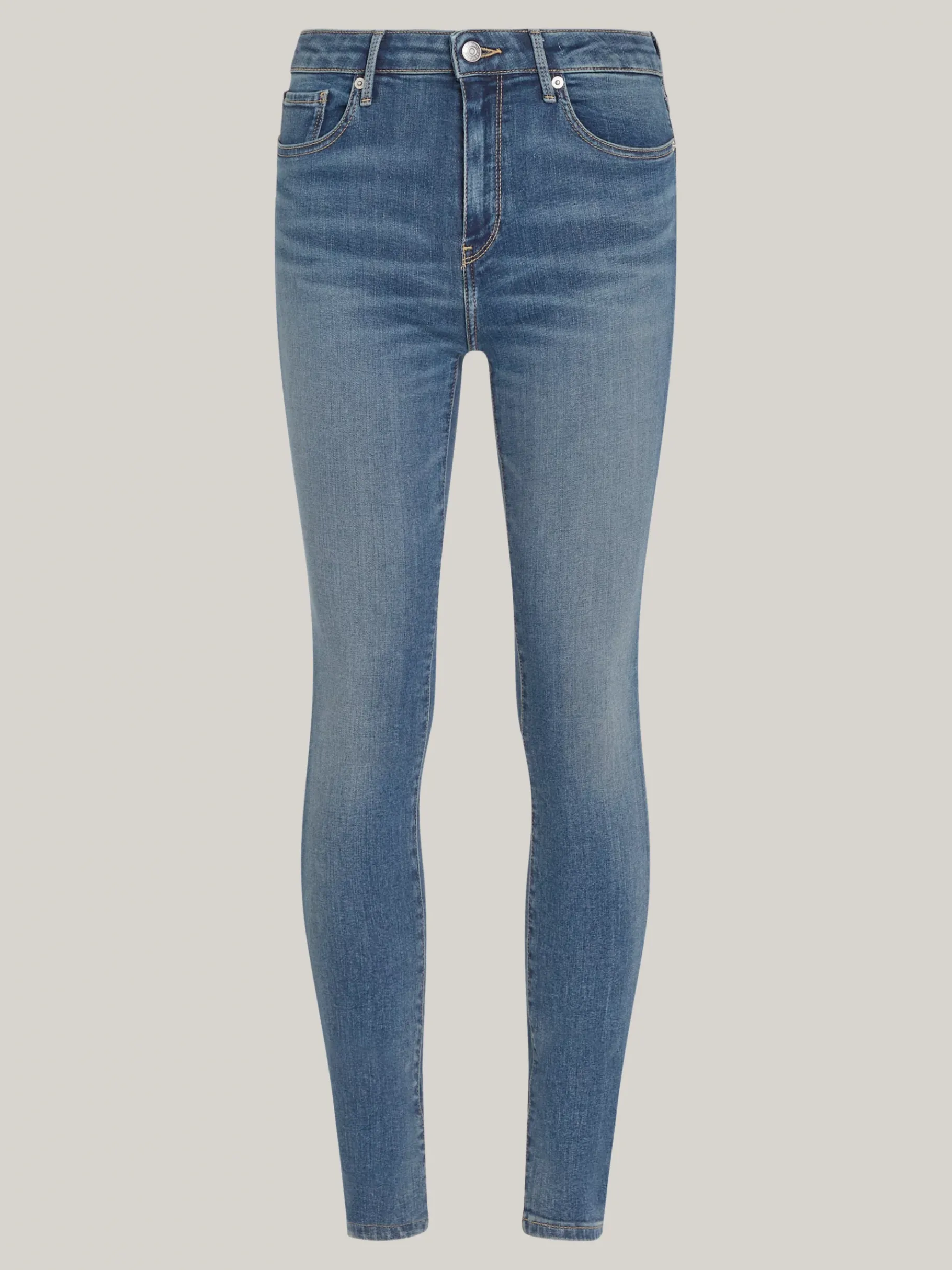 Tommy Hilfiger Como Skinny Jeans mit mittelhohem Bund PAT Discount
