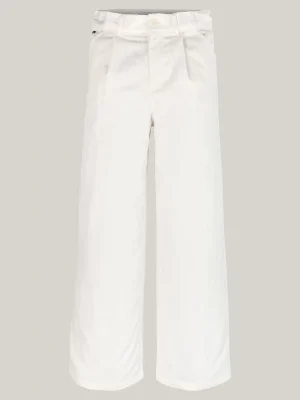 Tommy Hilfiger Cord-Chinos mit weitem Bein ANCIENT WHITE Clearance