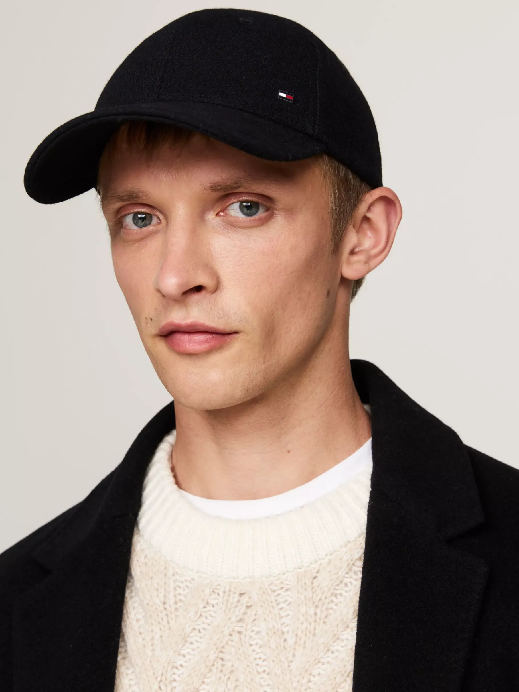 Tommy Hilfiger Corporate Baseball-Cap mit Wolle BLACK Shop