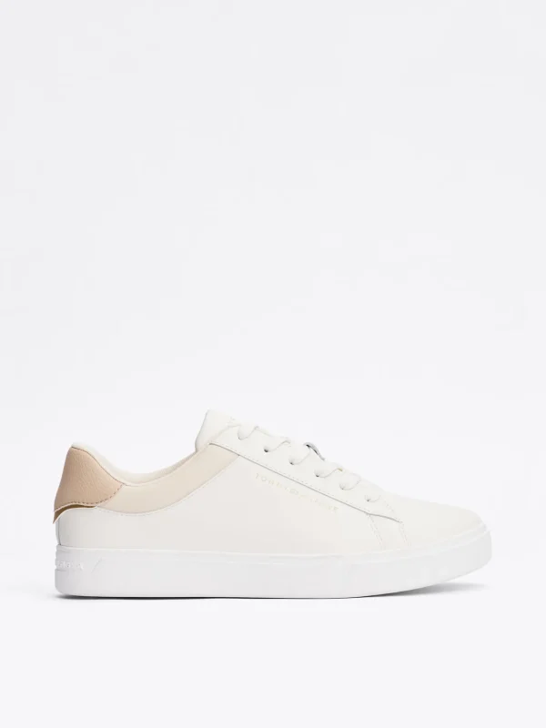 Tommy Hilfiger Court-Sneaker aus Leder SUGARCANE Clearance
