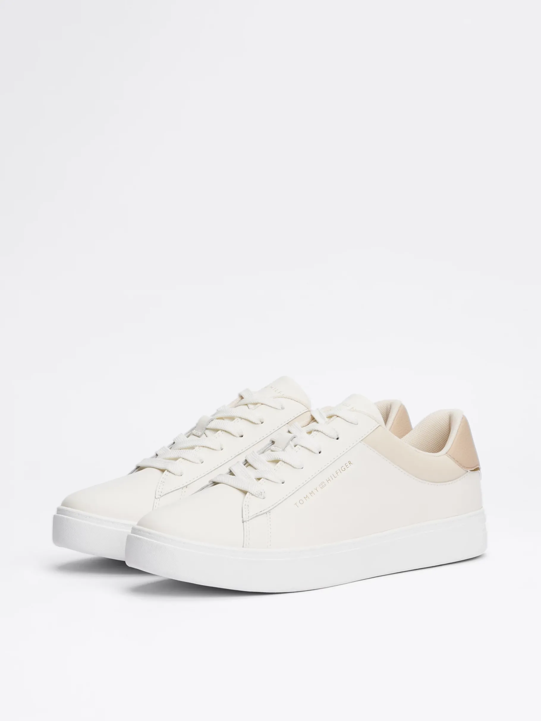 Tommy Hilfiger Court-Sneaker aus Leder SUGARCANE Clearance