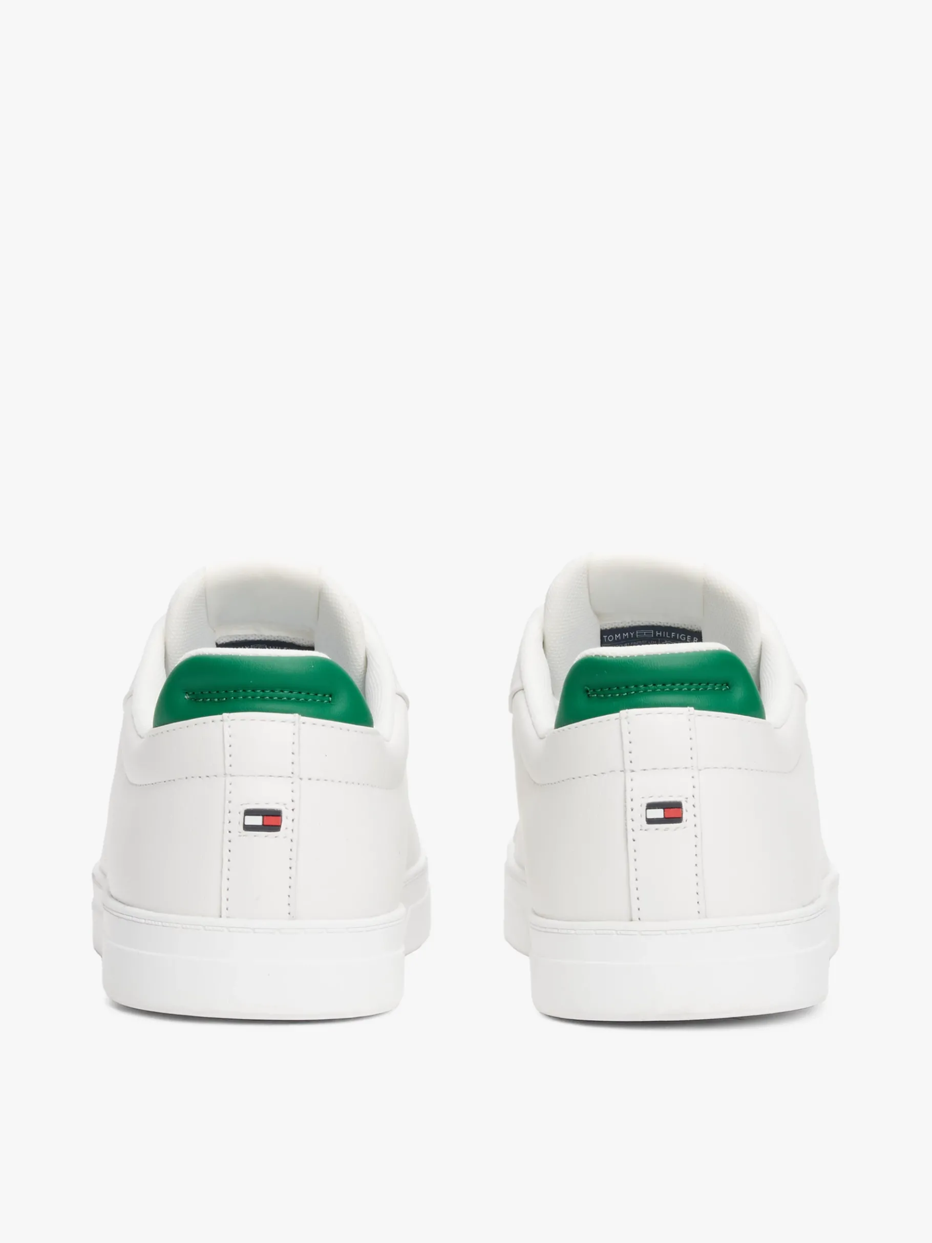 Tommy Hilfiger Court-Sneaker aus Leder ECRU Hot
