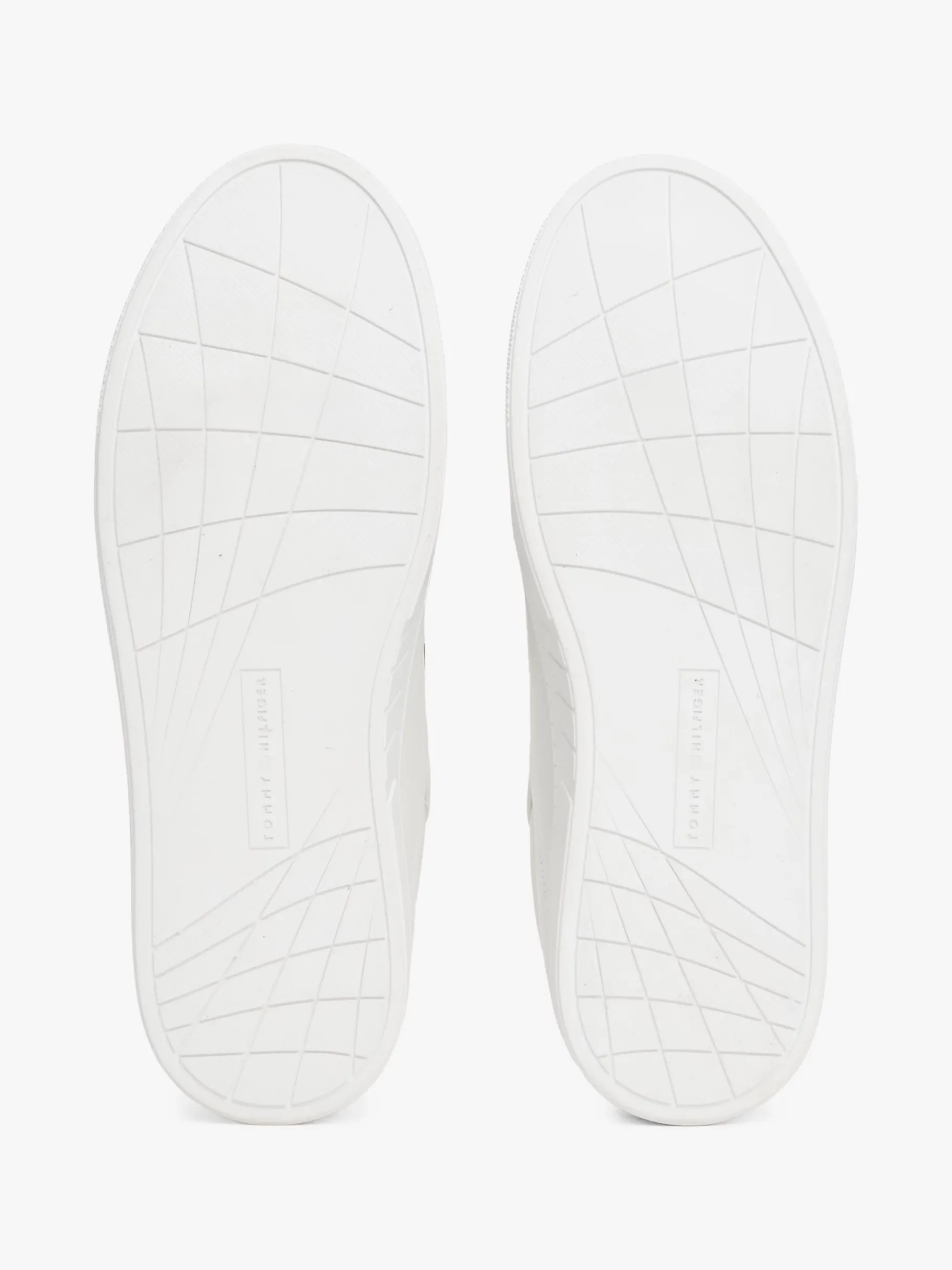 Tommy Hilfiger Court-Sneaker aus Leder ECRU Hot