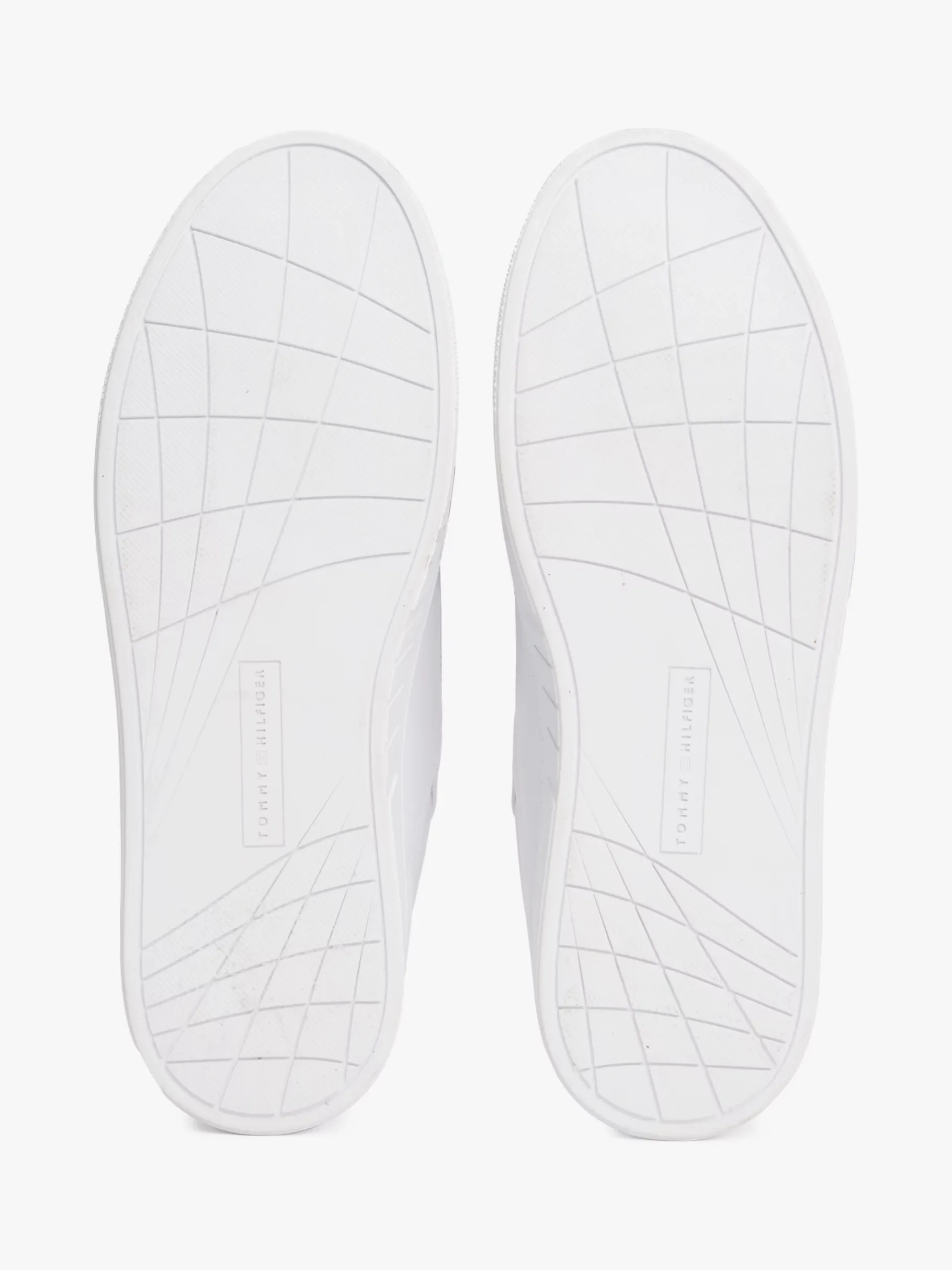 Tommy Hilfiger Court-Sneaker aus Leder WHITE Cheap