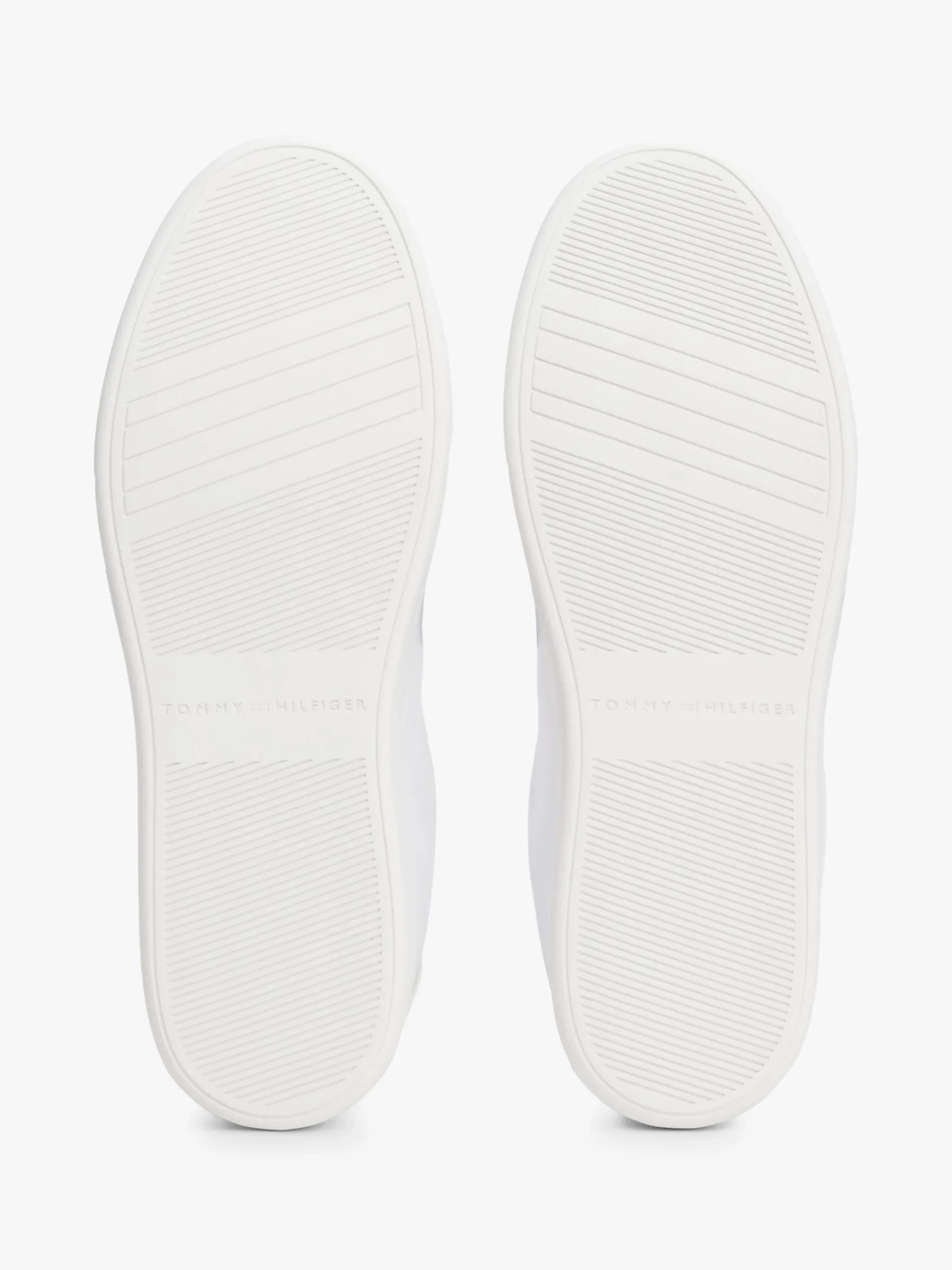 Tommy Hilfiger Court-Sneaker aus Leder WHITE Store
