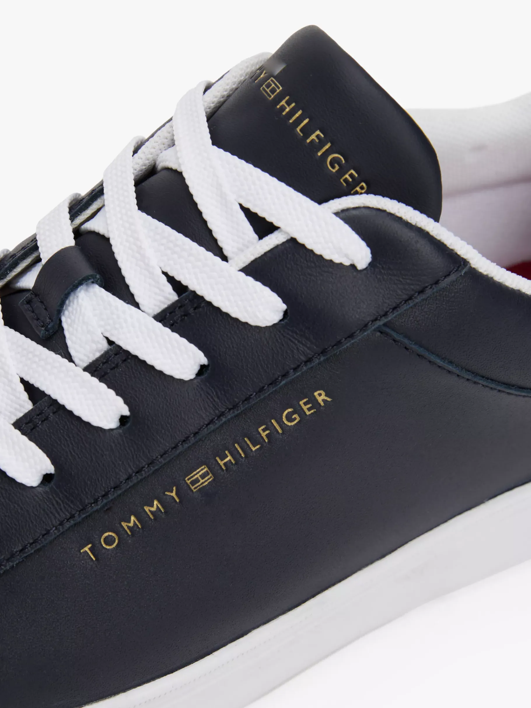 Tommy Hilfiger Court-Sneaker aus Leder SPACE BLUE Online