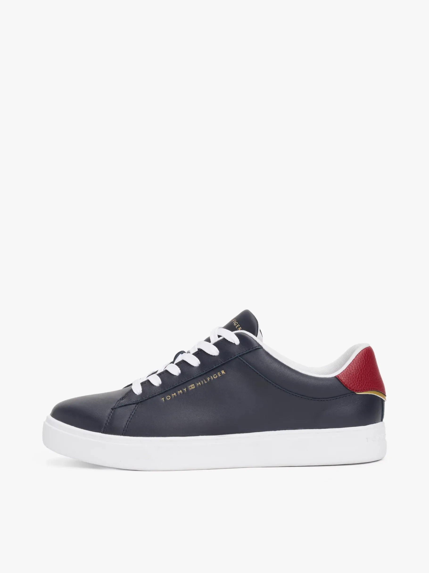 Tommy Hilfiger Court-Sneaker aus Leder SPACE BLUE Online