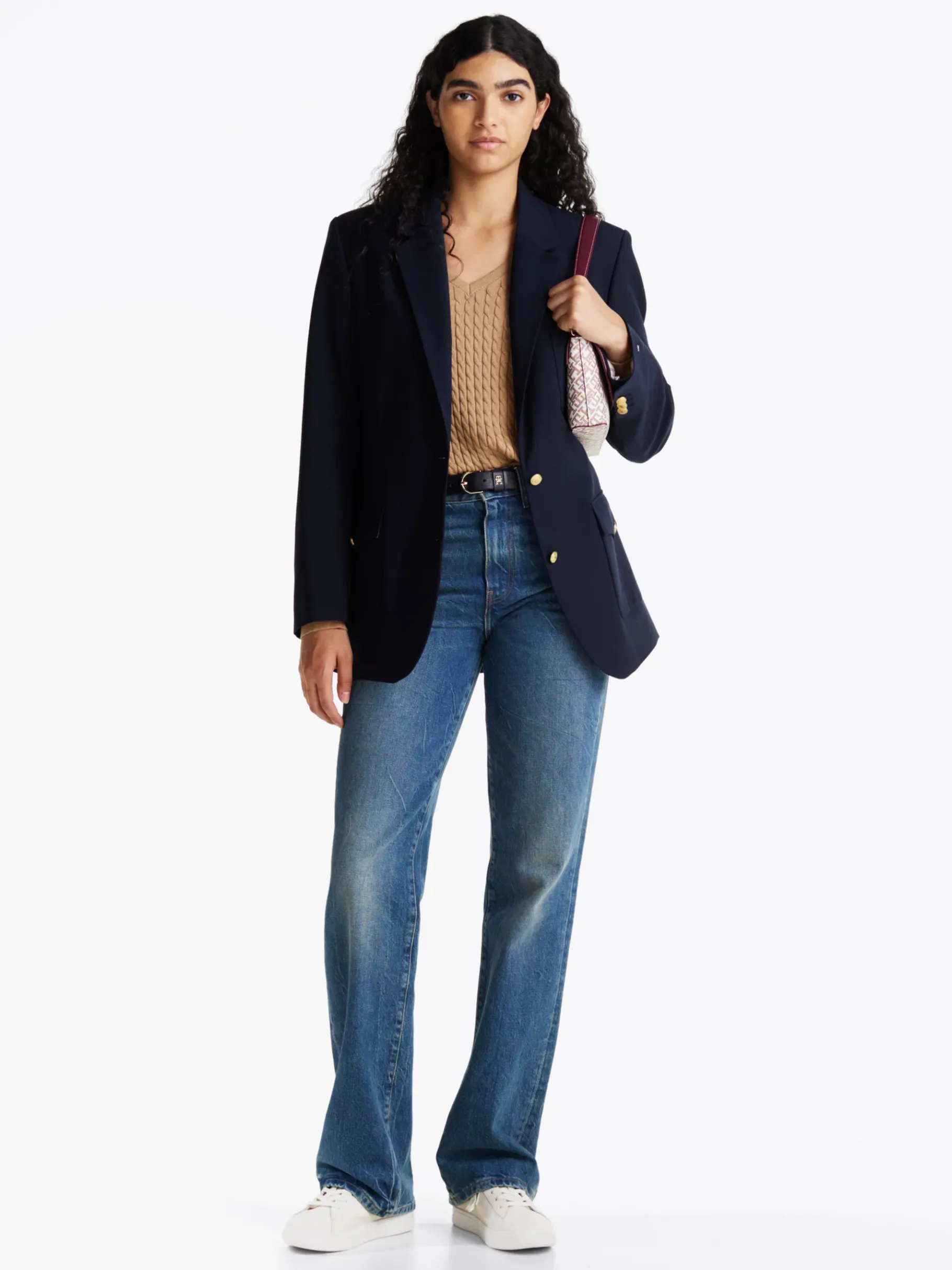 Tommy Hilfiger Court-Sneaker aus Leder SUGARCANE Clearance